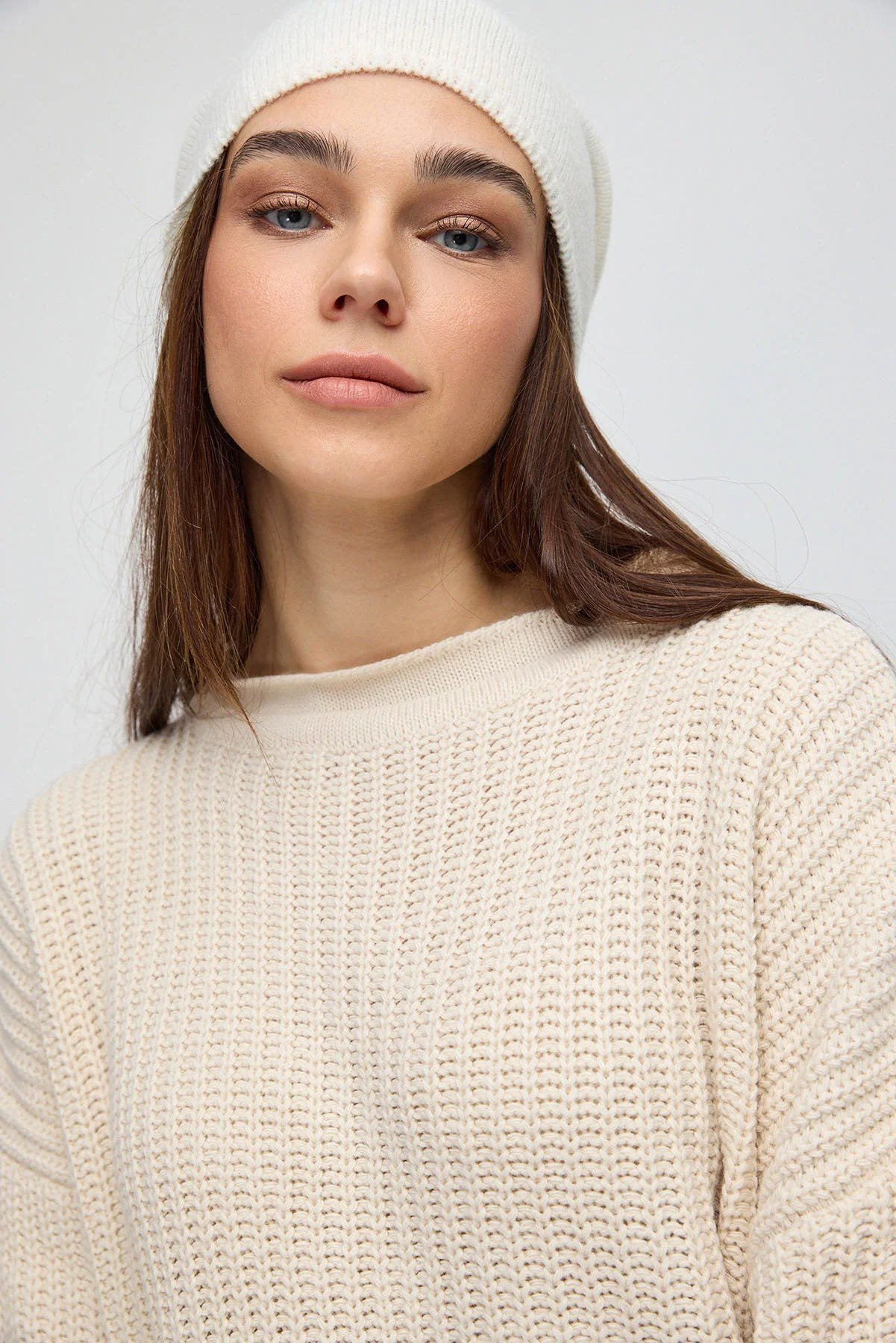 Strickpullover in Standardgröße (Übergröße)