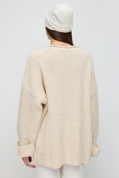 Strickpullover in Standardgröße (Übergröße)