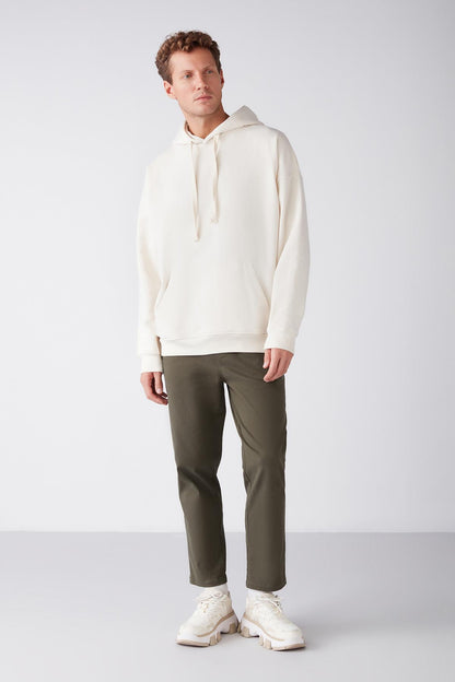 STEVE Herren Oversize Kapuzenpulli
