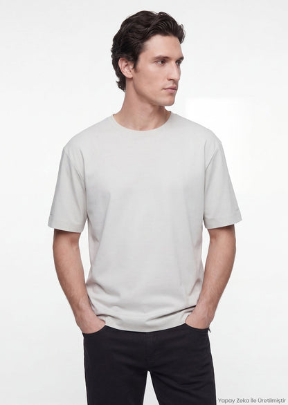Stone Rundhals-T-Shirt