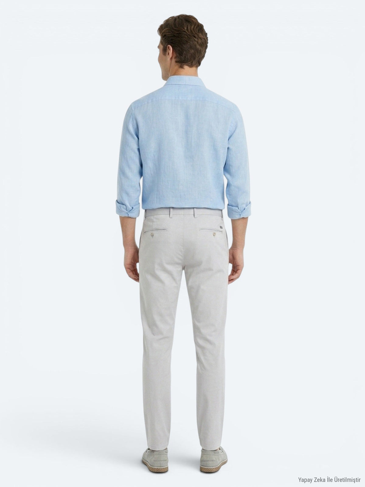 KİP Stein Weben Schmale Casual-Hosen Stone color