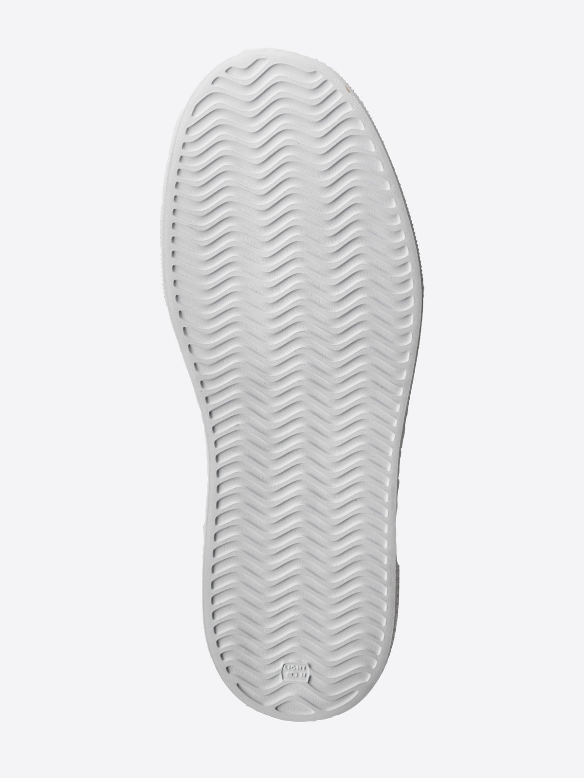 Wildleder Detail Dicke Sohle Leder Sneaker