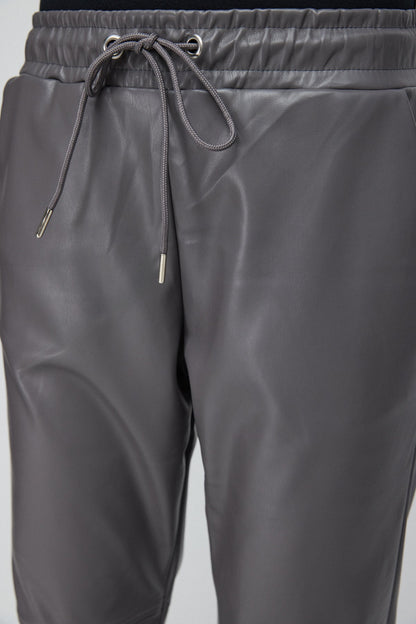 Jogginghose aus Kunstleder