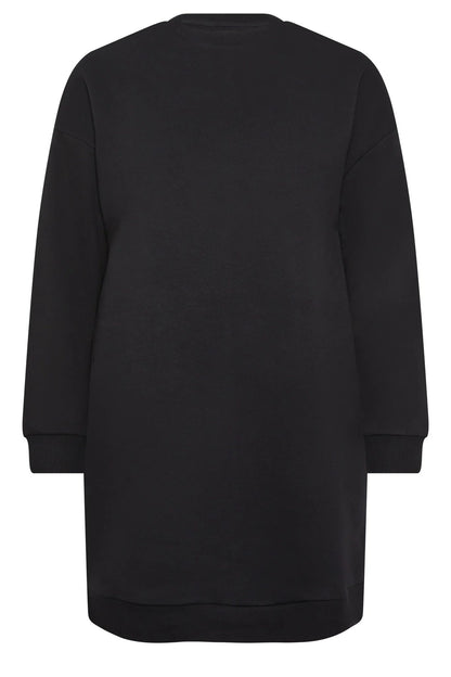 Langärmeliges Sweatshirtkleid