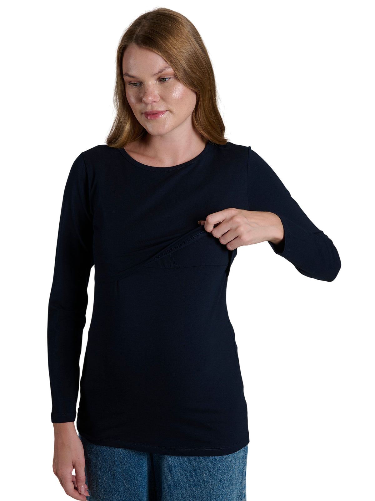 Blaues Top
