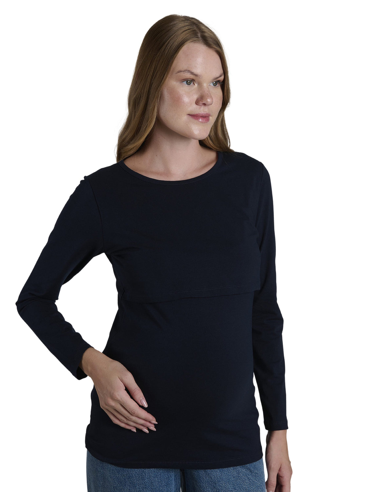 Blaues Top