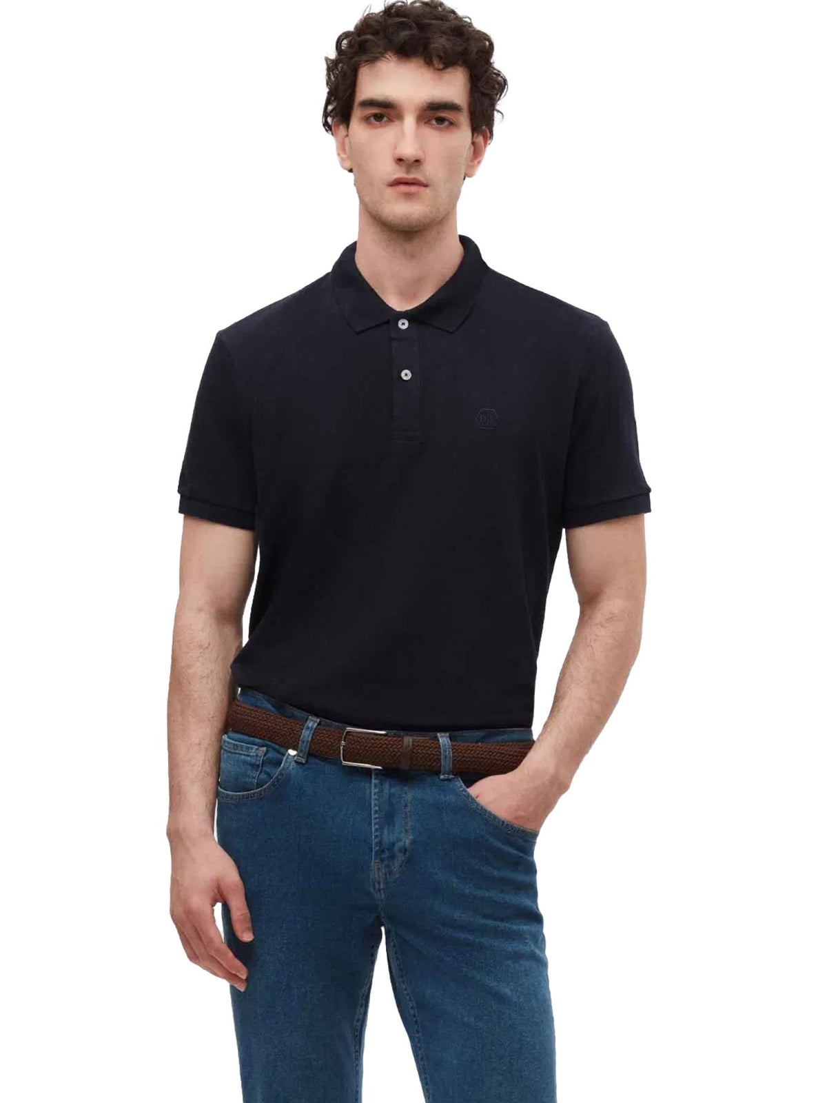Basis-T-Shirt - Herren Baumwoll-T-Shirt
