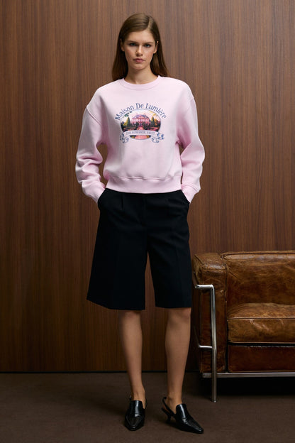 TALMERA Damen Sweatshirt, Print