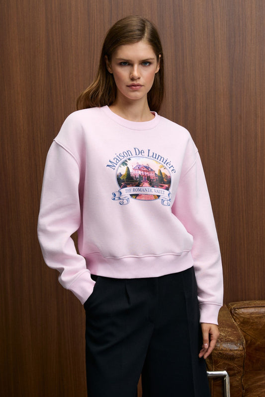 TALMERA Damen Sweatshirt, Print