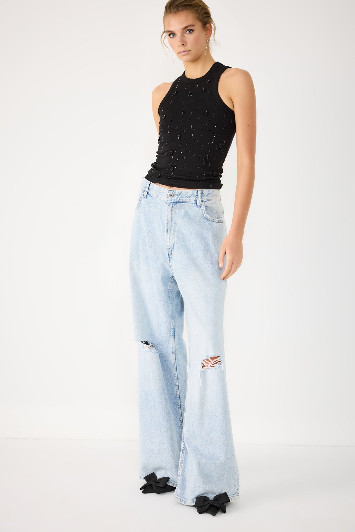 Geripptes Tanktop