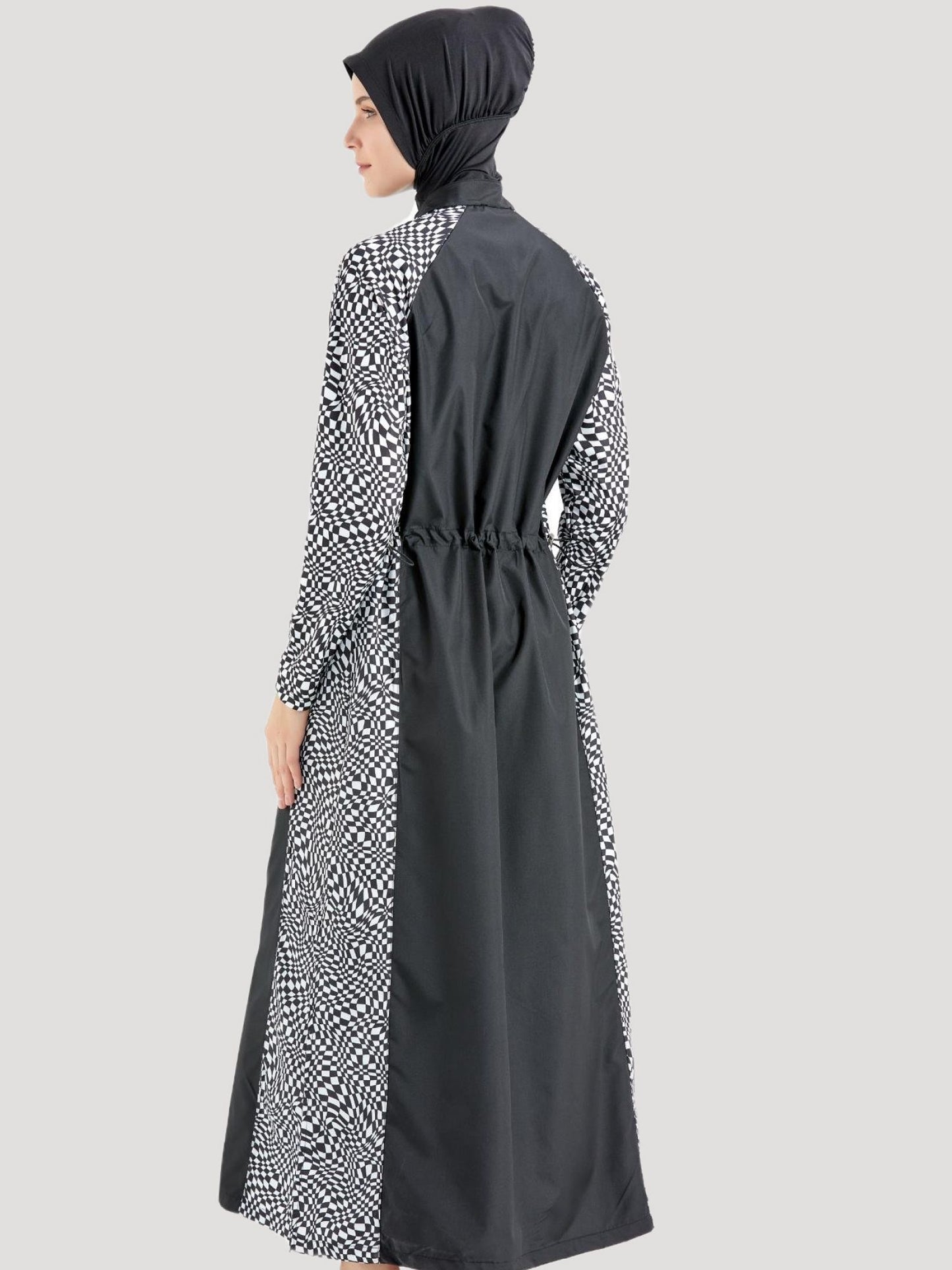 Vollständige Abdeckung Modest Badeanzug Set