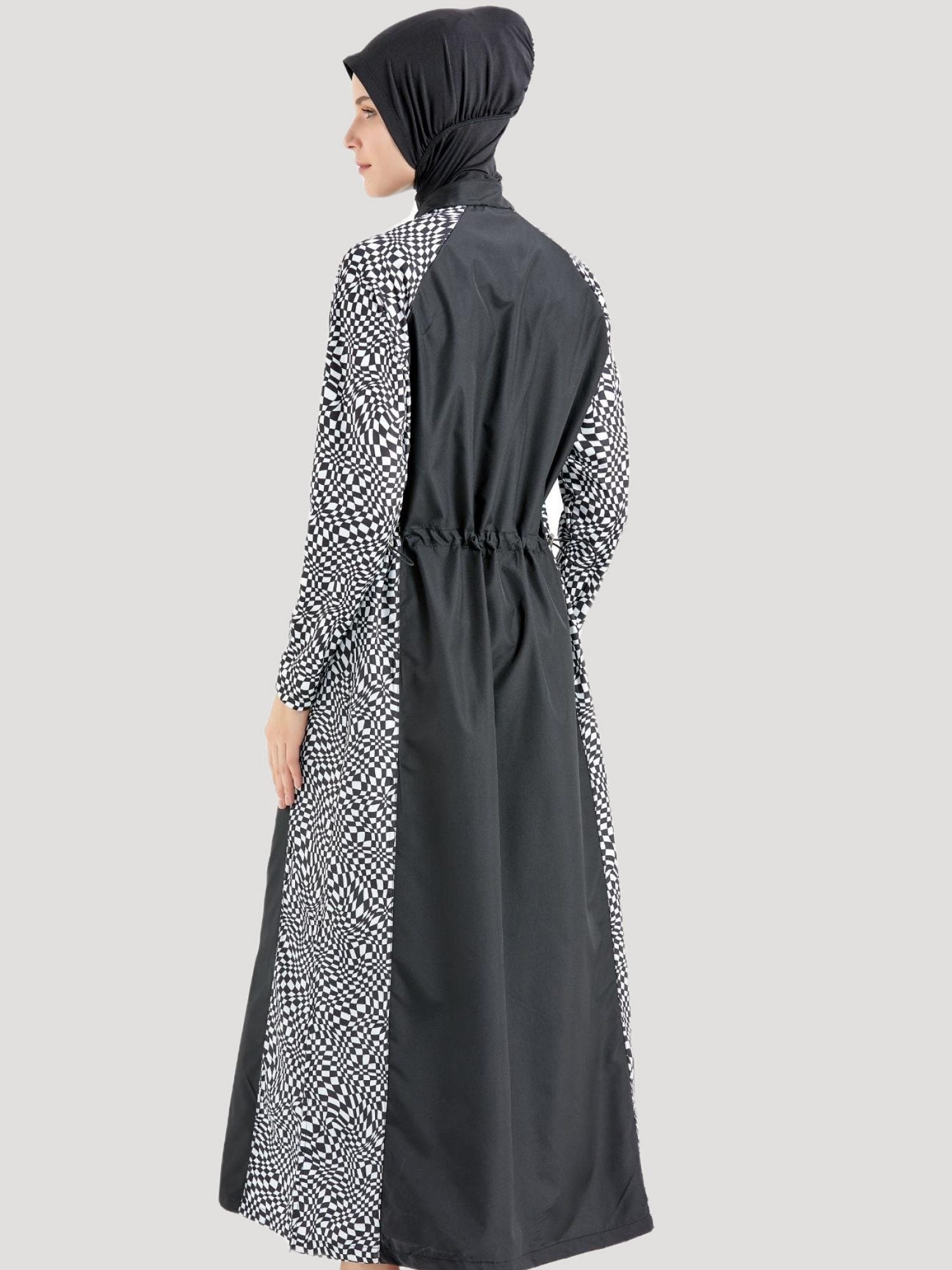 Vollständige Abdeckung Modest Badeanzug Set