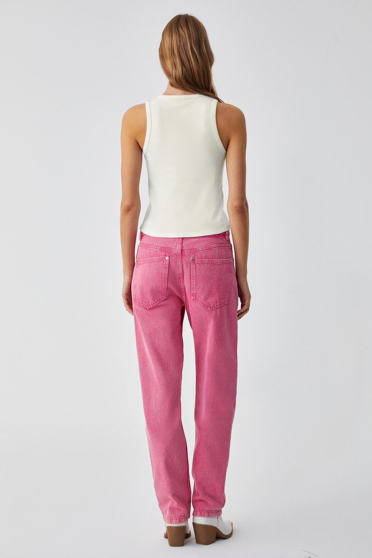ETHIQUET TANIA Damen Rundhals-Tanktop Weiß