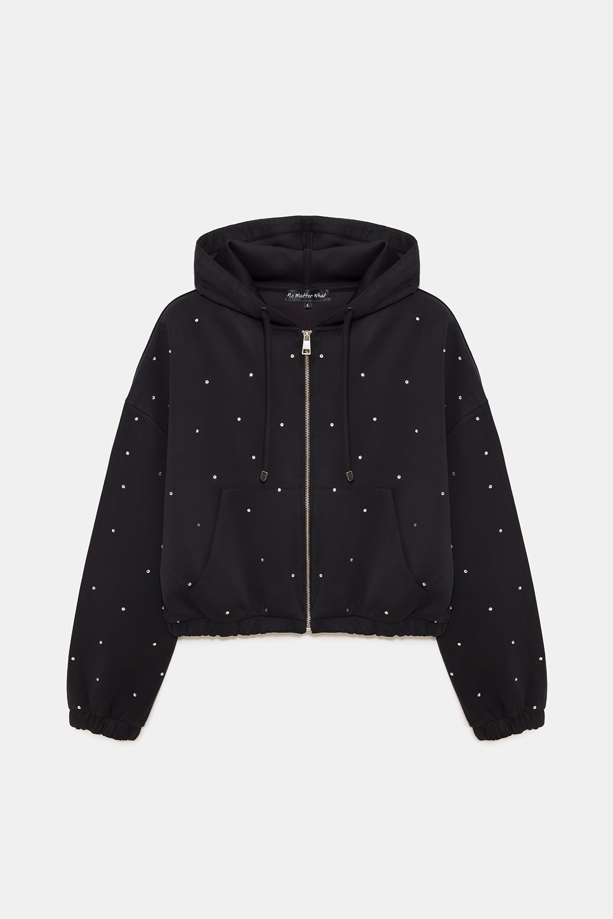 Kapuzenjacke mit Steinmuster