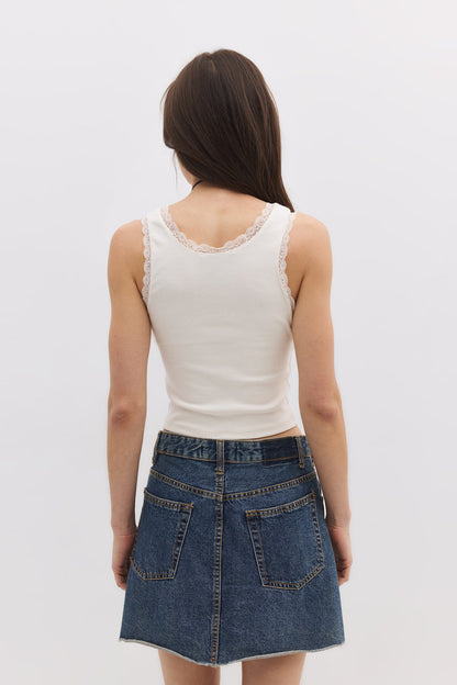 Ärmellose Bluse