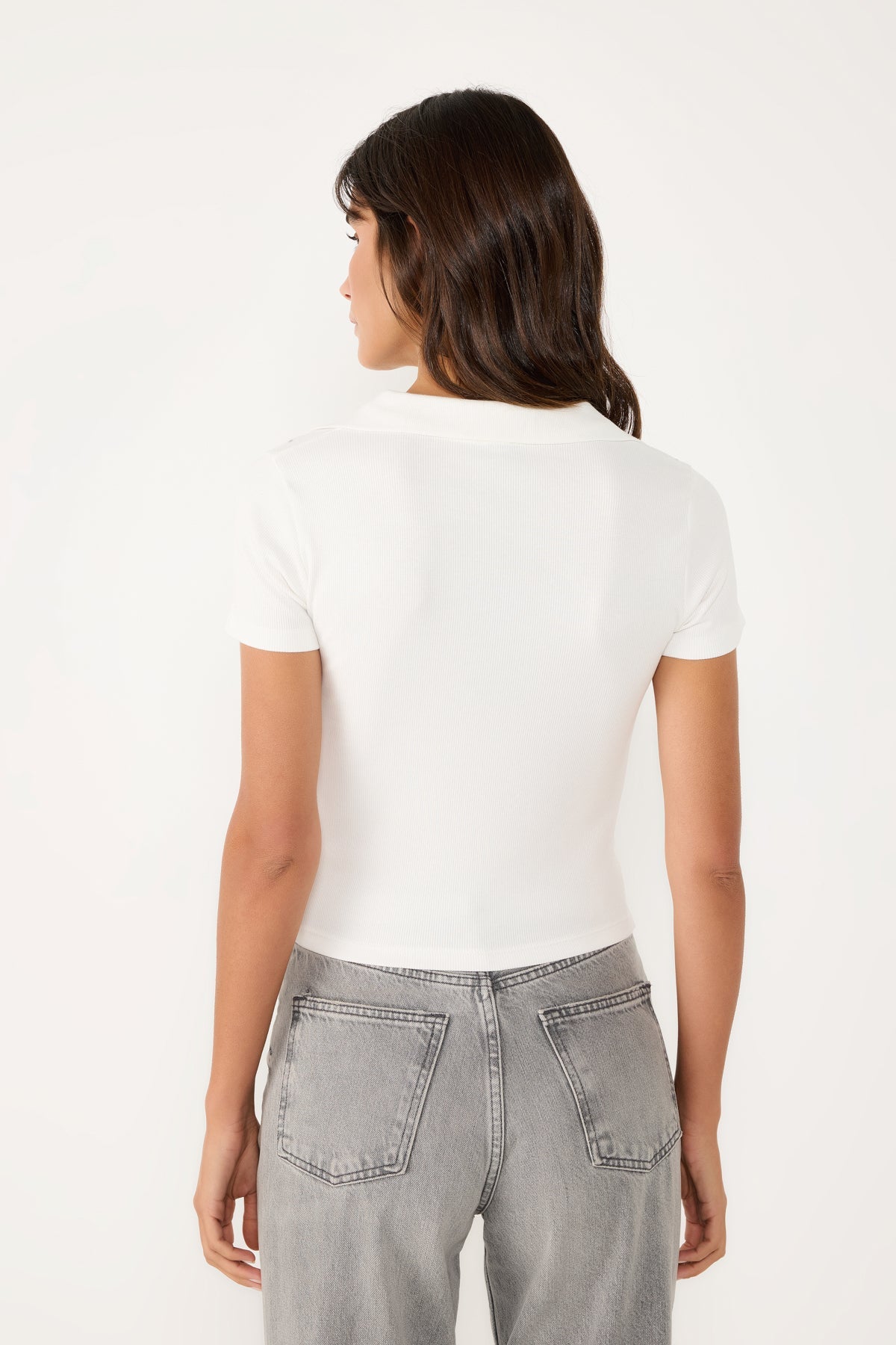 Poloshirt mit Steindetails