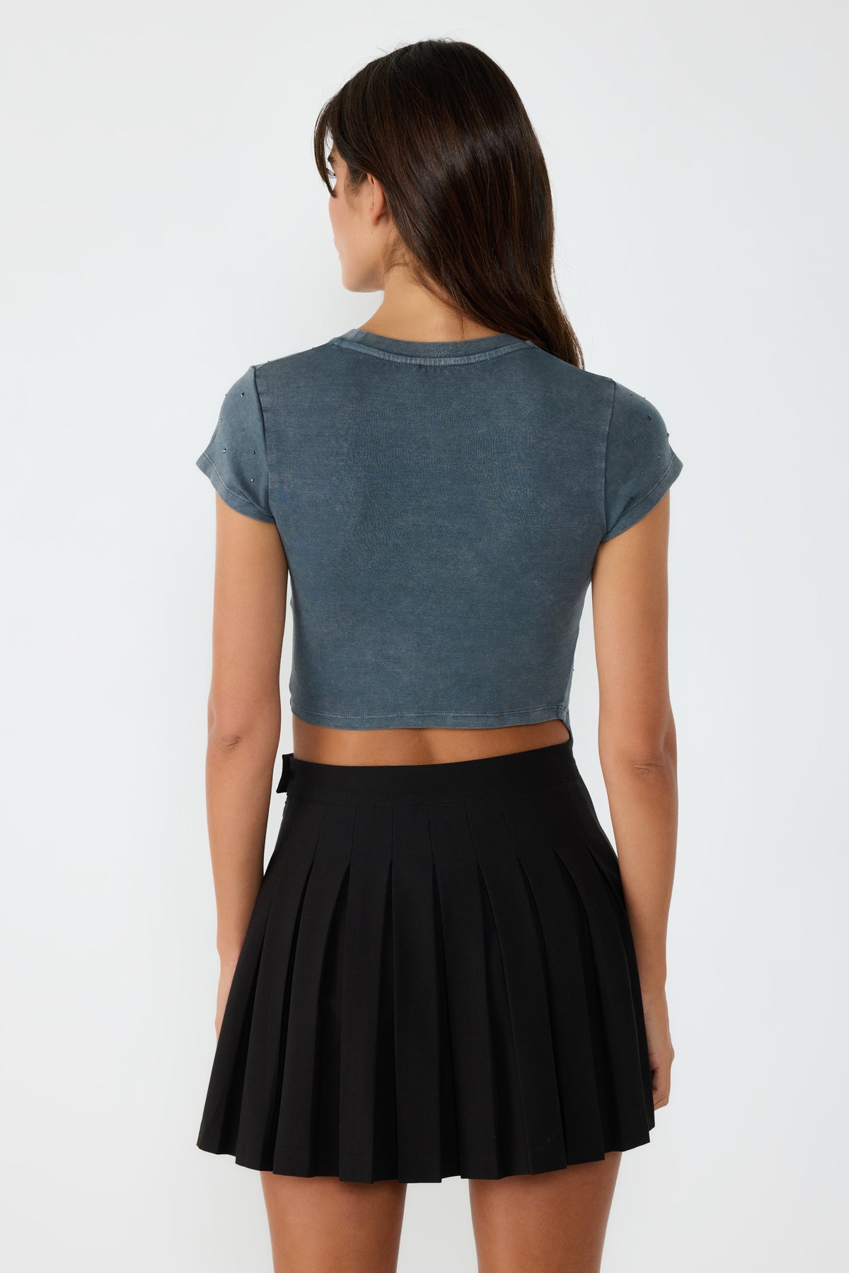 Asymmetrischer Body mit Steinverzierungen