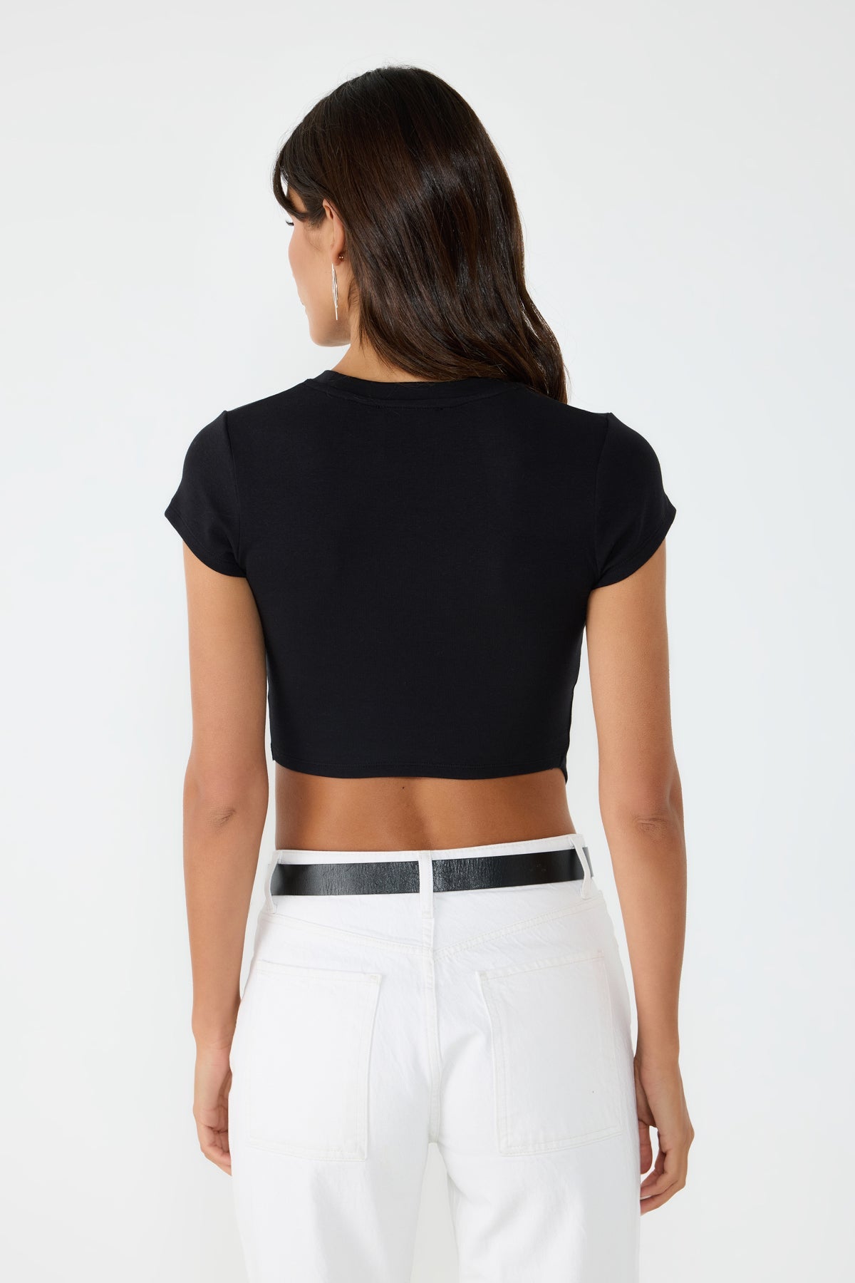 Asymmetrischer Body mit Steinverzierungen