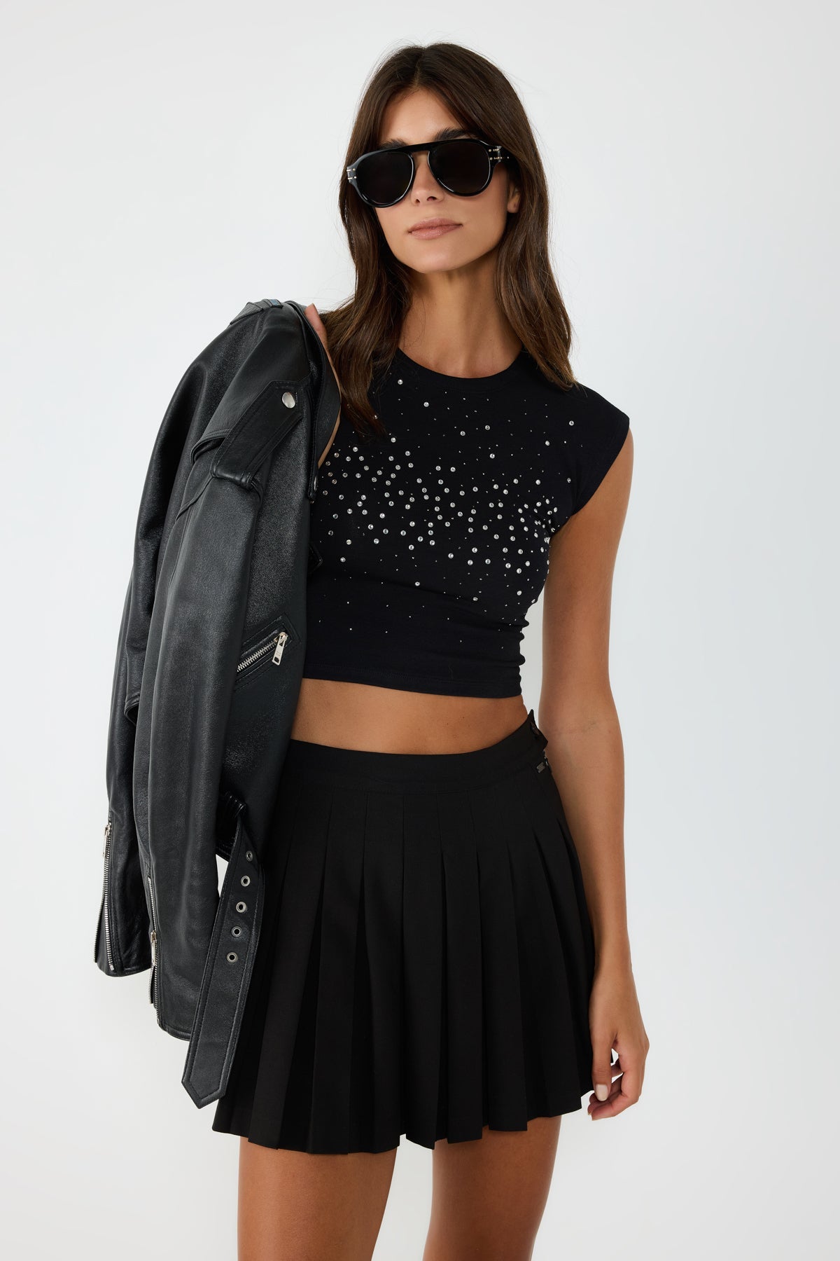 Kurze Bluse