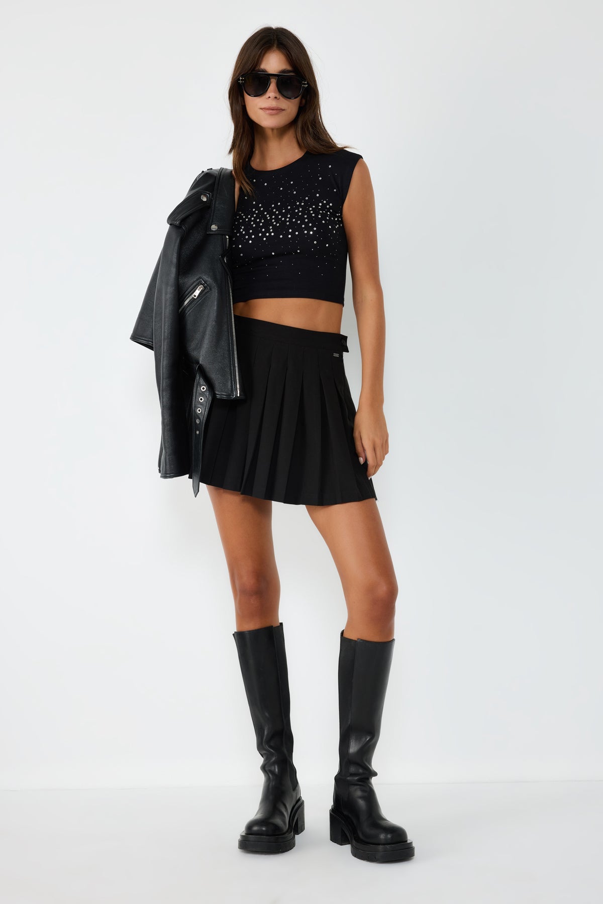 Kurze Bluse