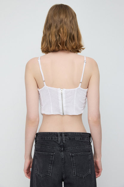 Stone Coated Crop Top