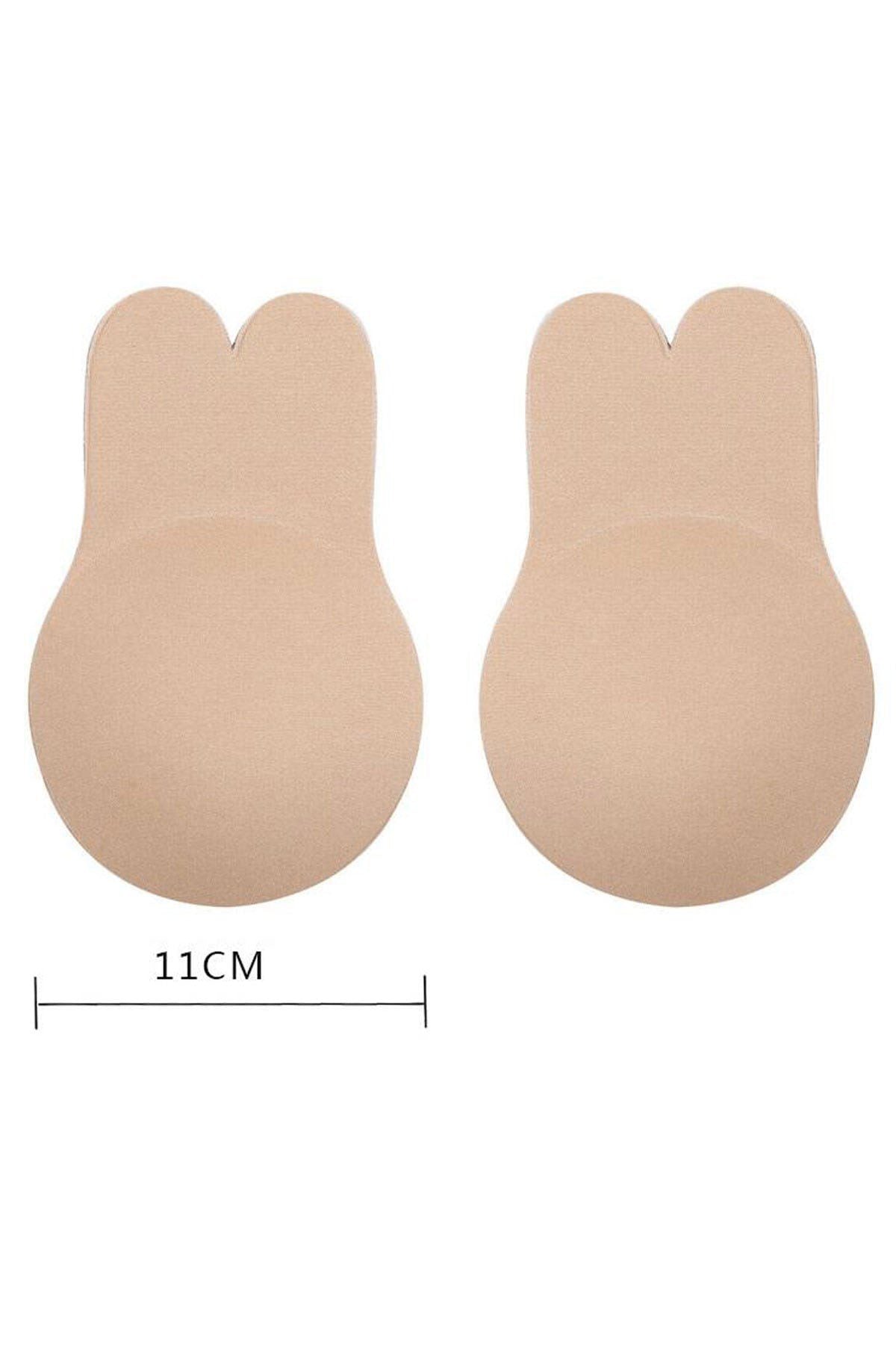 Silikon Push-Up BH mit Brustabdeckungen
