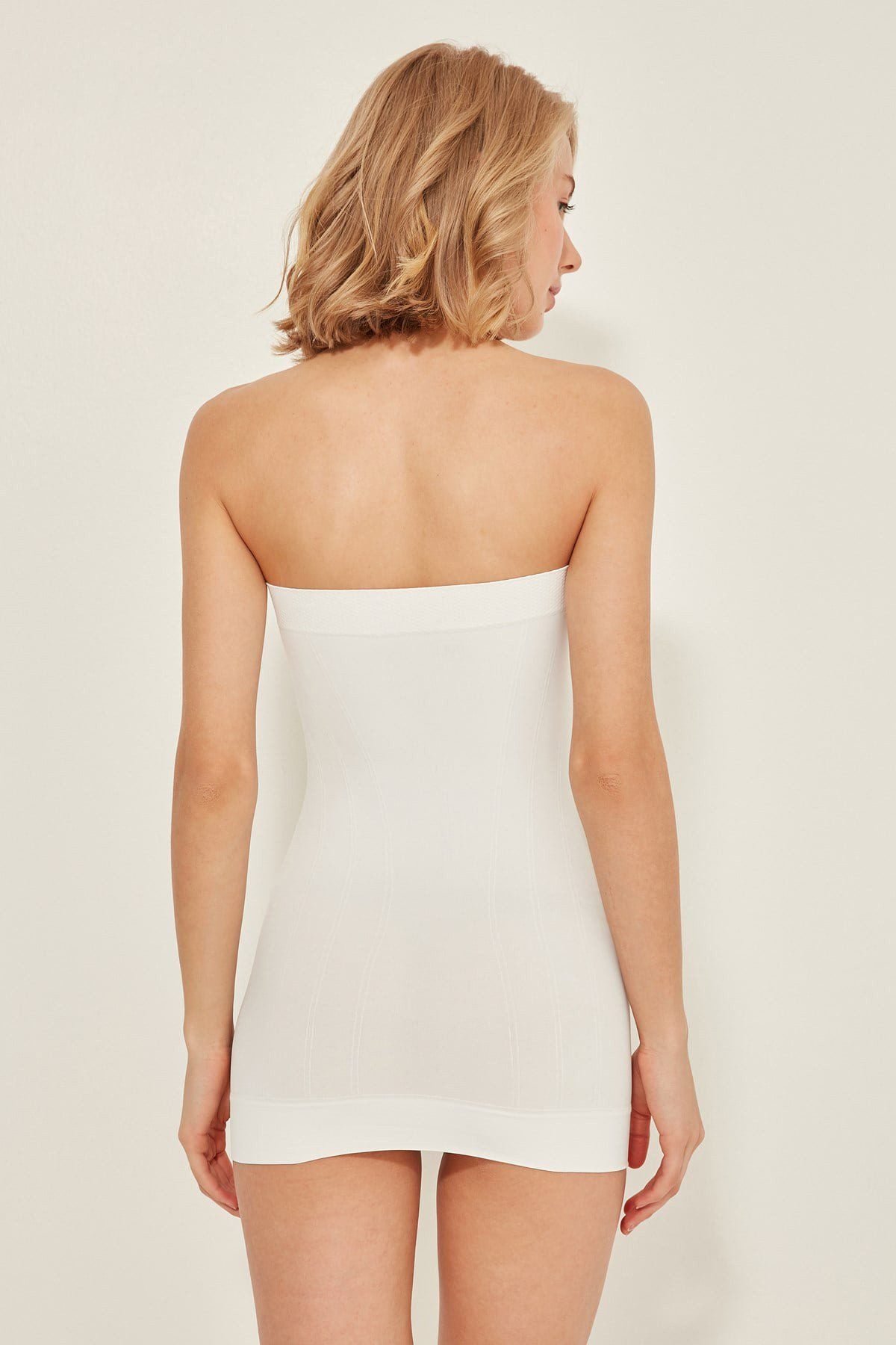 Trägerloses gemustertes Tanktop