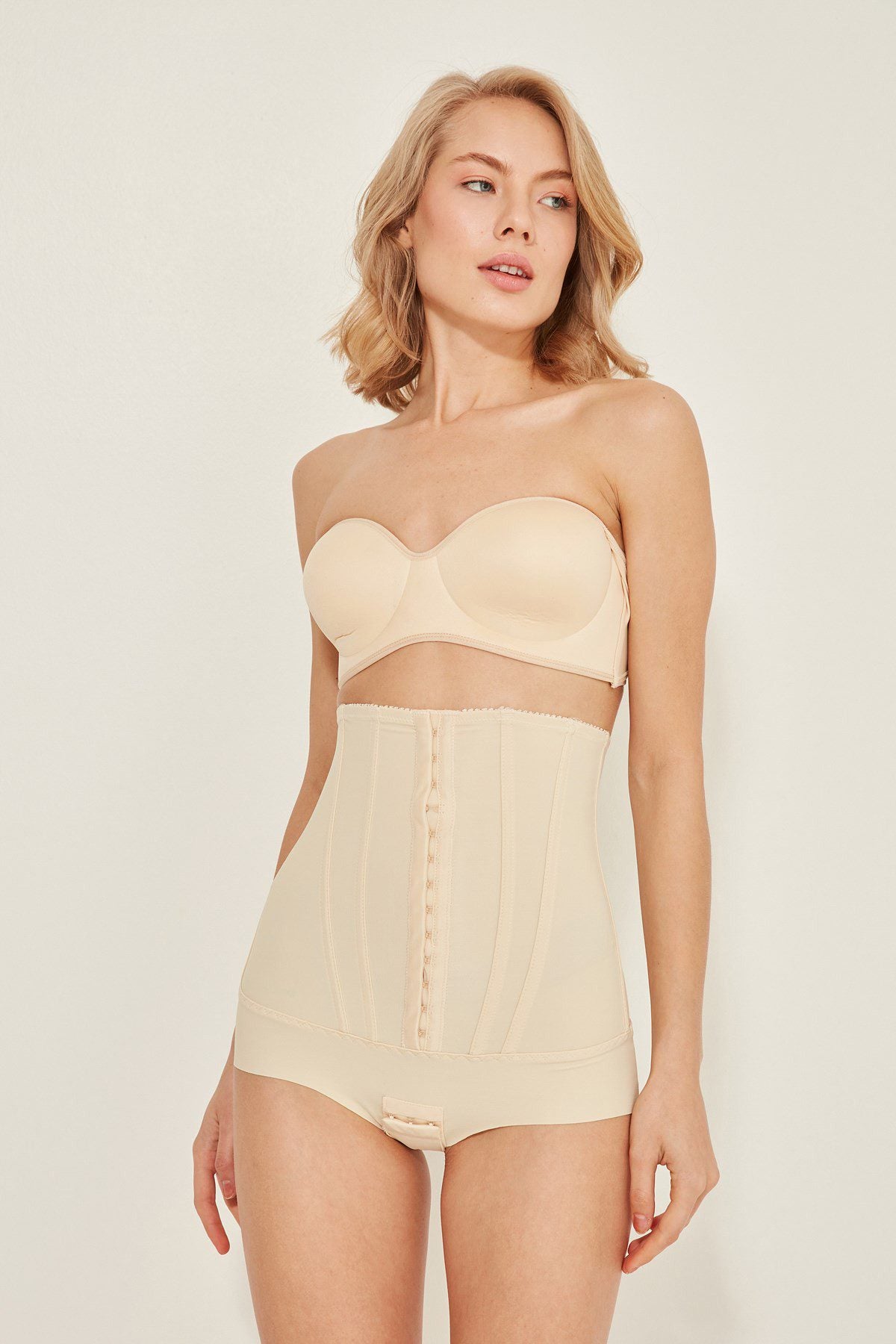 Hohe Taille Bauchkontrolle Shapewear-Slips