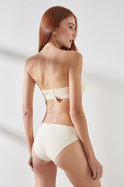 Damen Niedrige Taille Laser Brief Shapewear