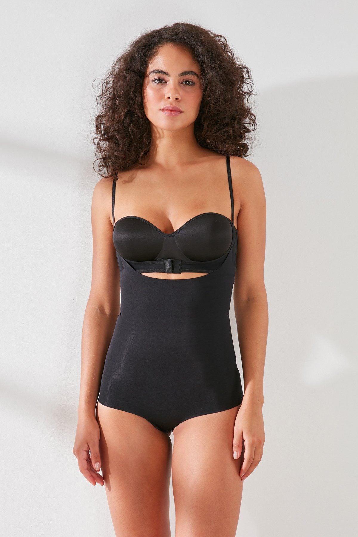 Damen Laser Cut Bustier Bodyformer