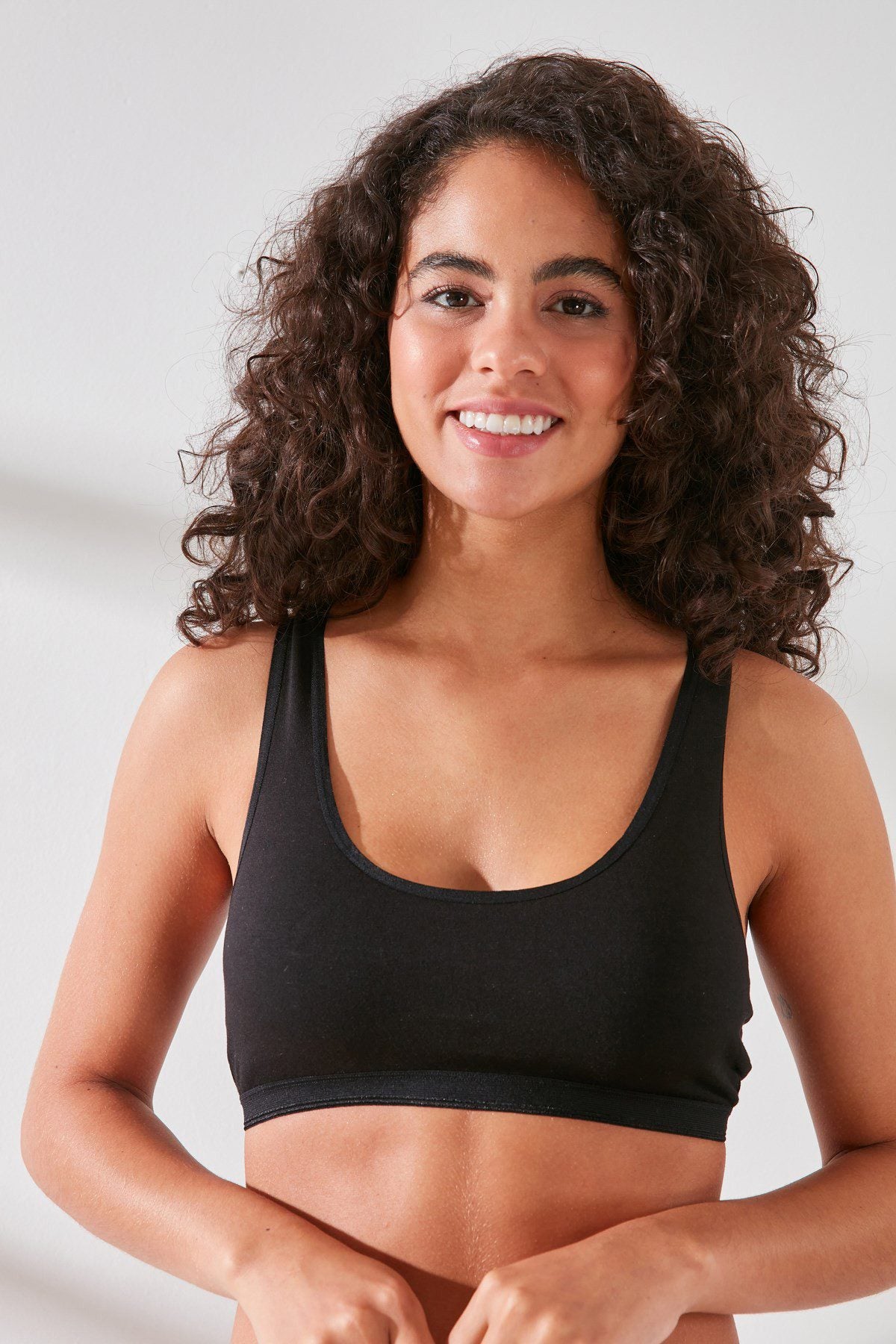 Damen Modal Baumwolle Sport Bustier