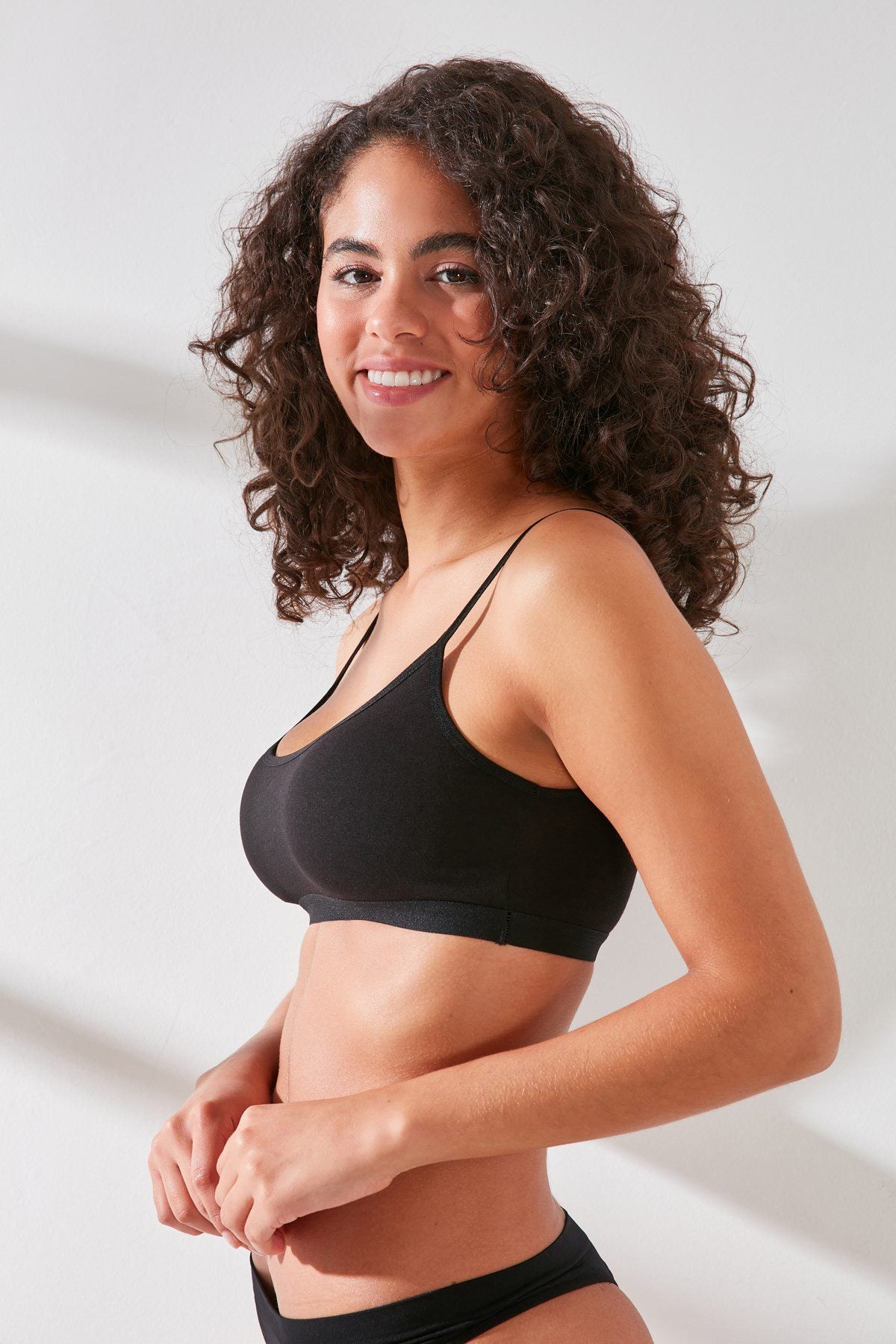 Damen Modal Baumwoll Gepolstertes Bustier