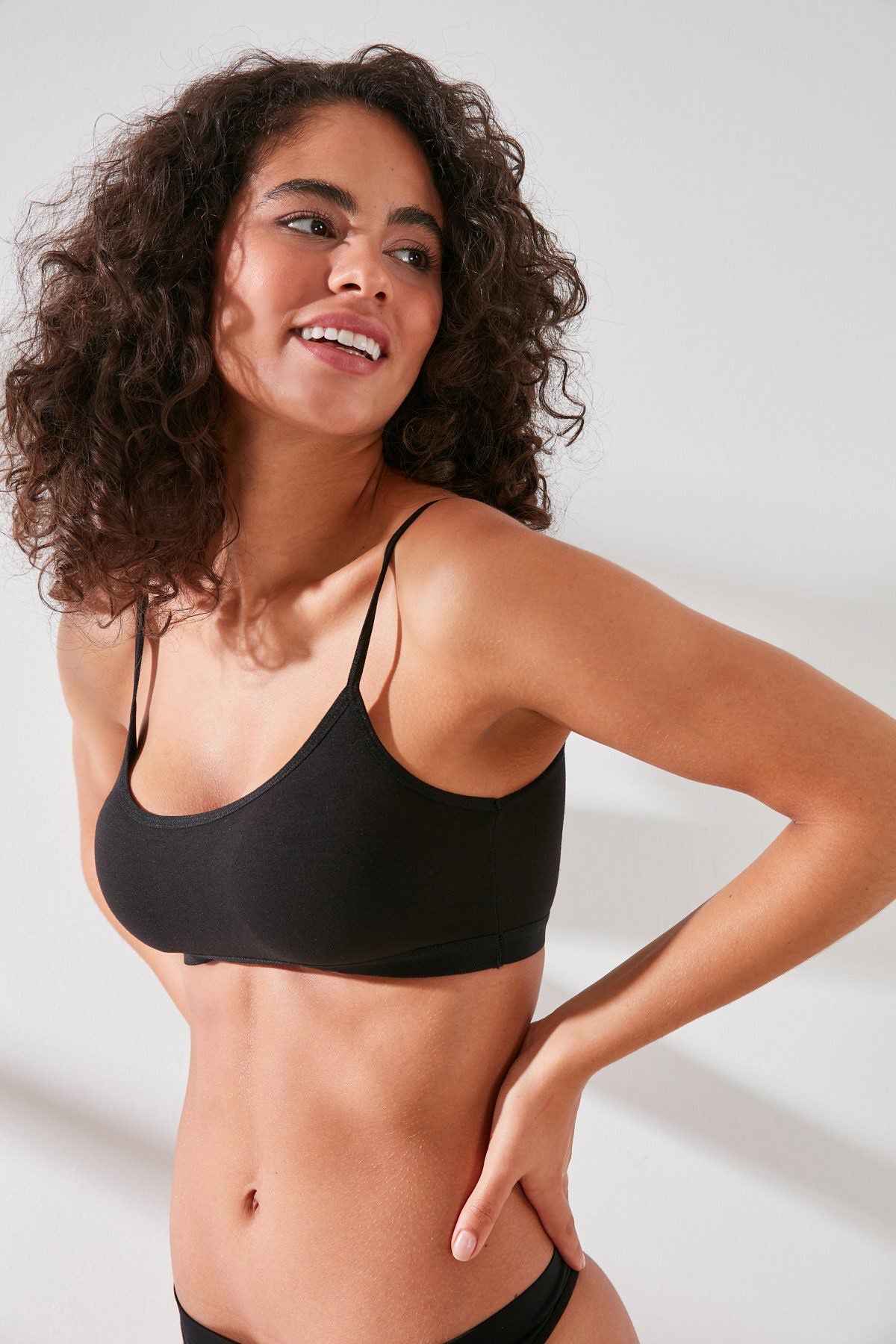 Damen Modal Baumwoll Gepolstertes Bustier