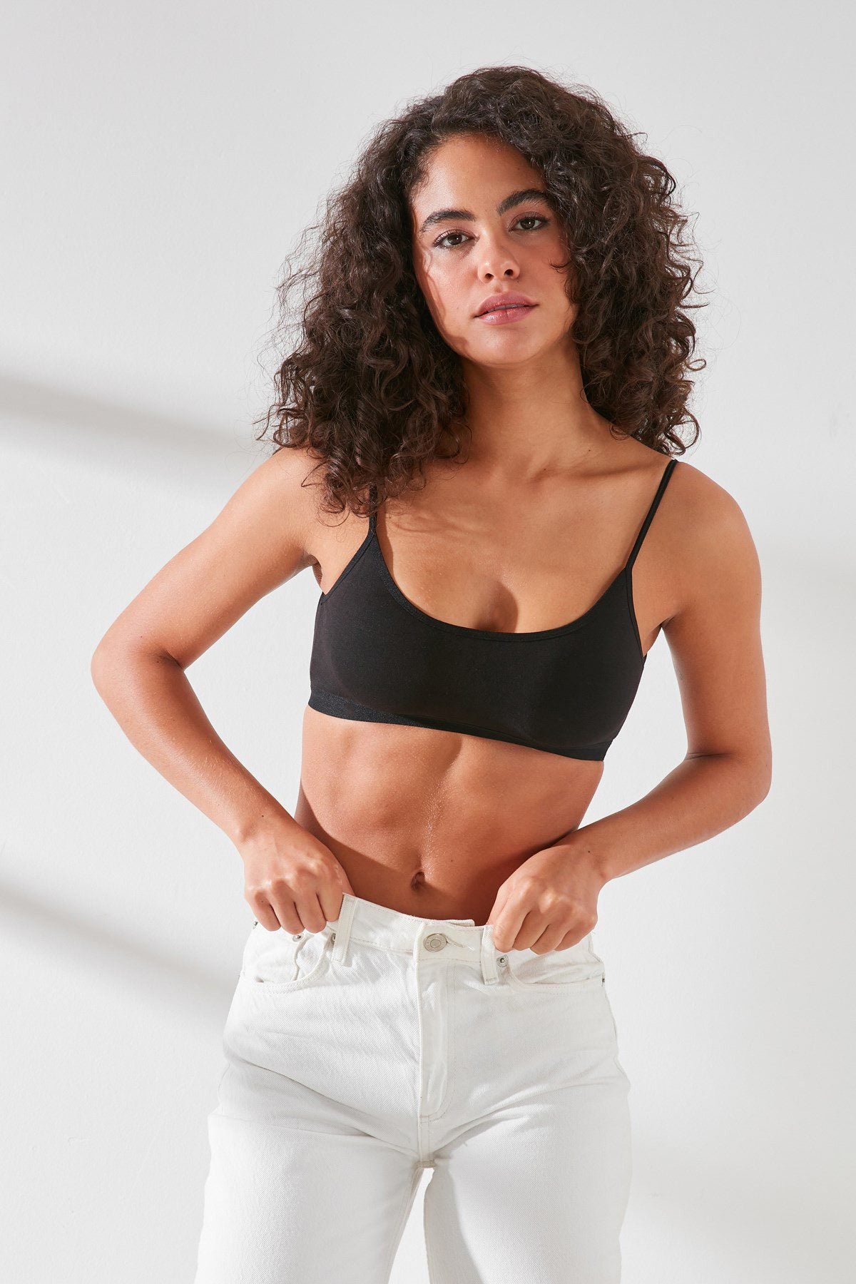 Damen Modal Baumwoll Gepolstertes Bustier