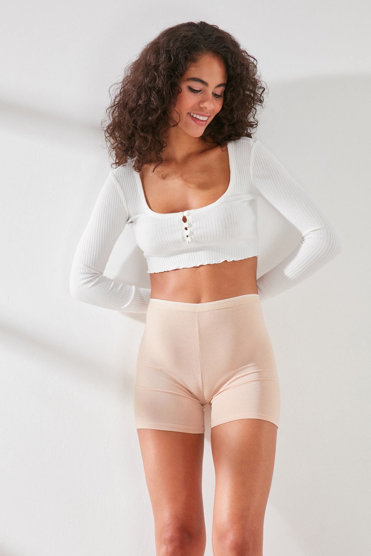 Damen Modal Baumwollshorts