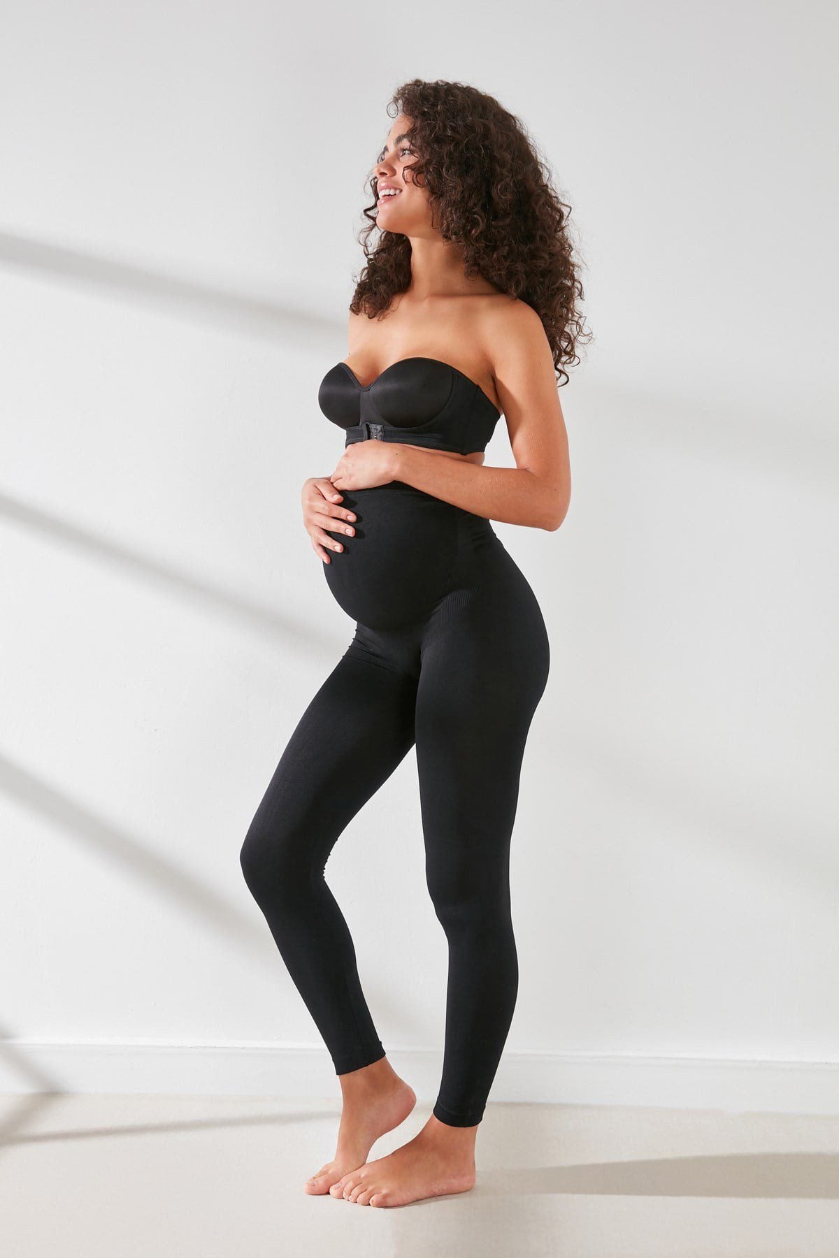 Nahtlose Umstandsleggings
