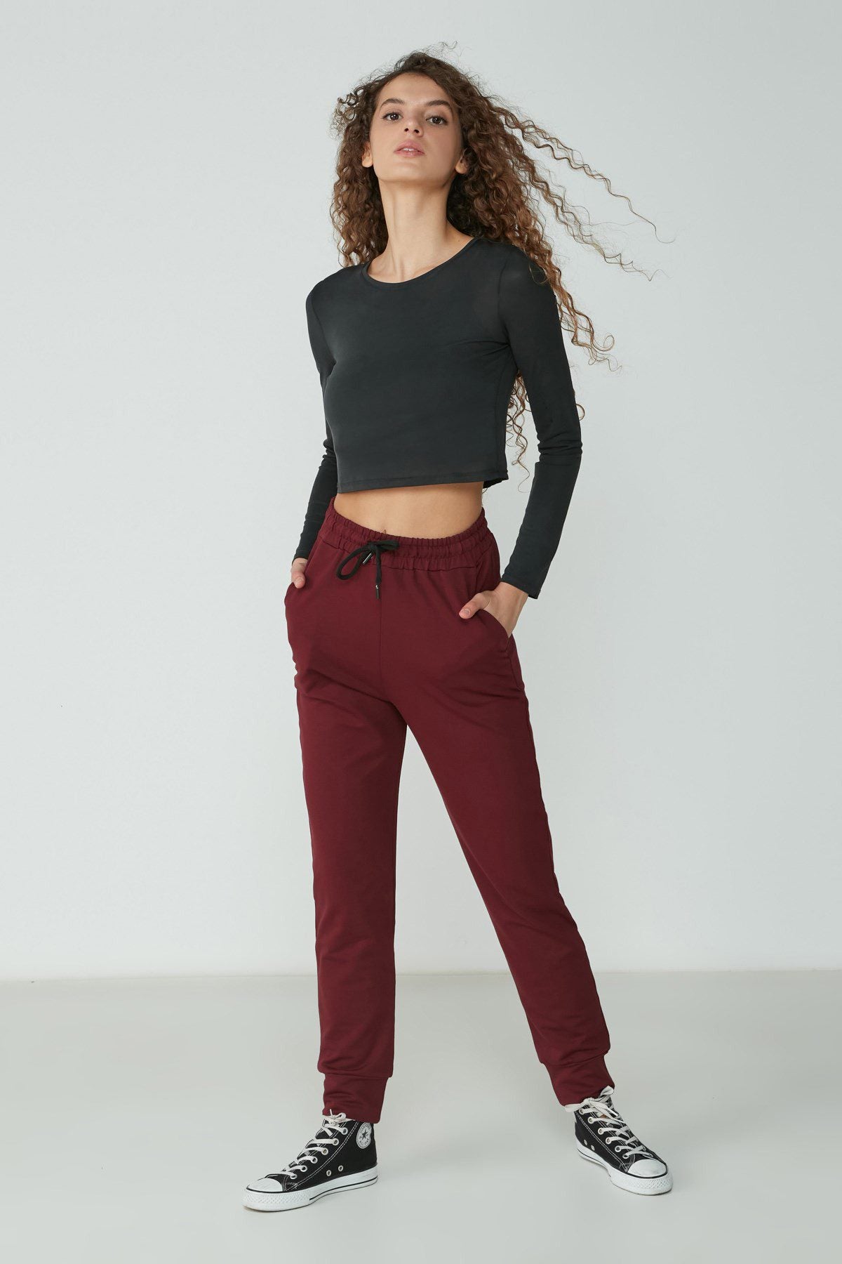Sportliche Bündchen Jogginghose
