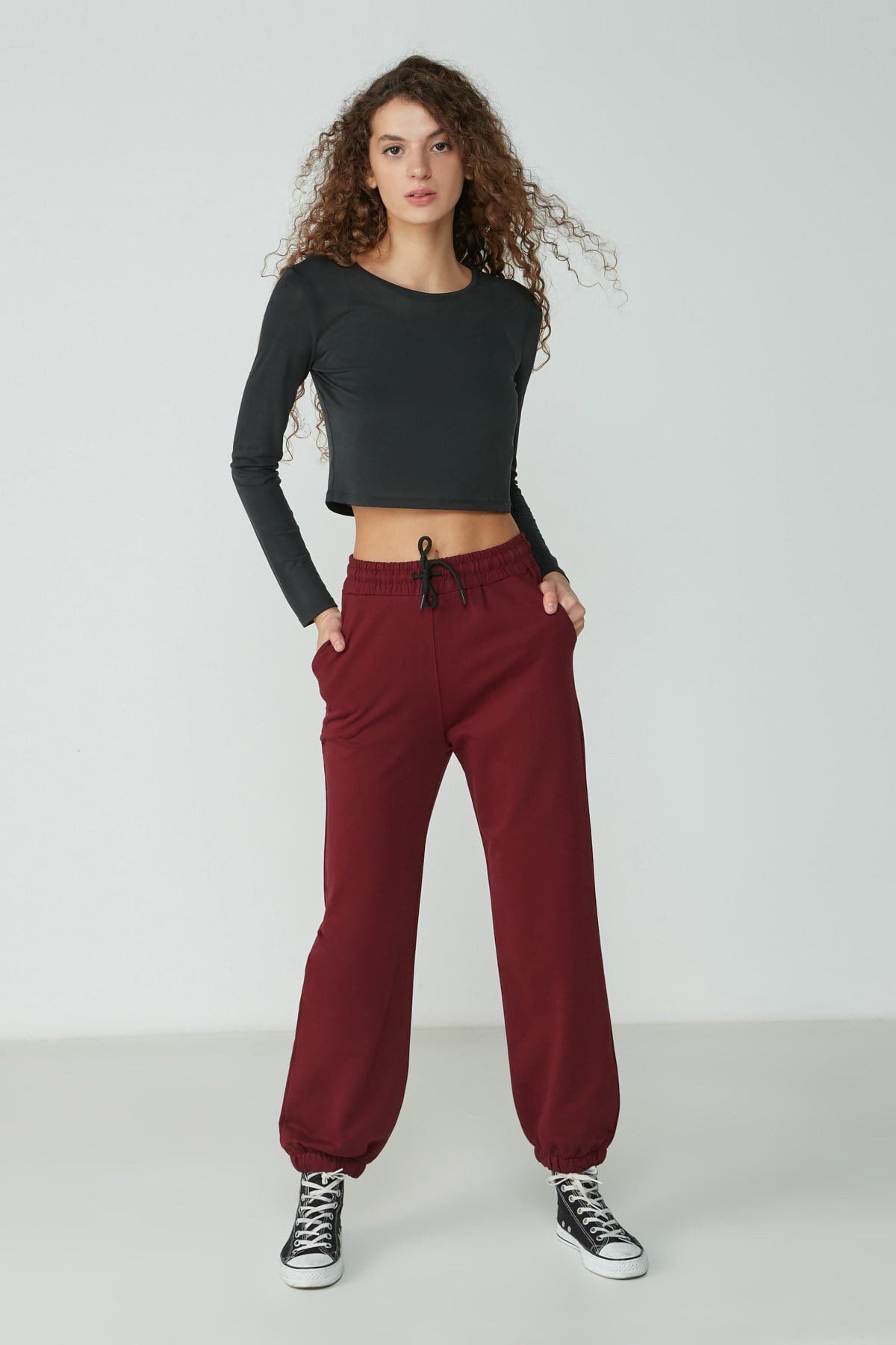Dehnbare Sport Jogginghose
