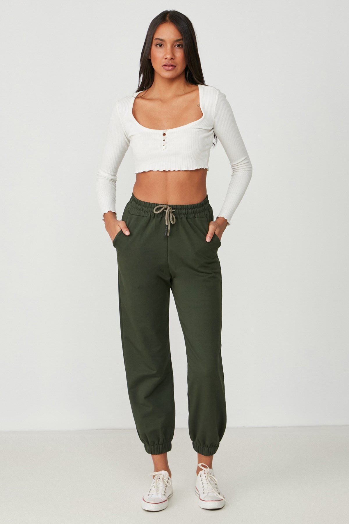 Dehnbare Sport Jogginghose
