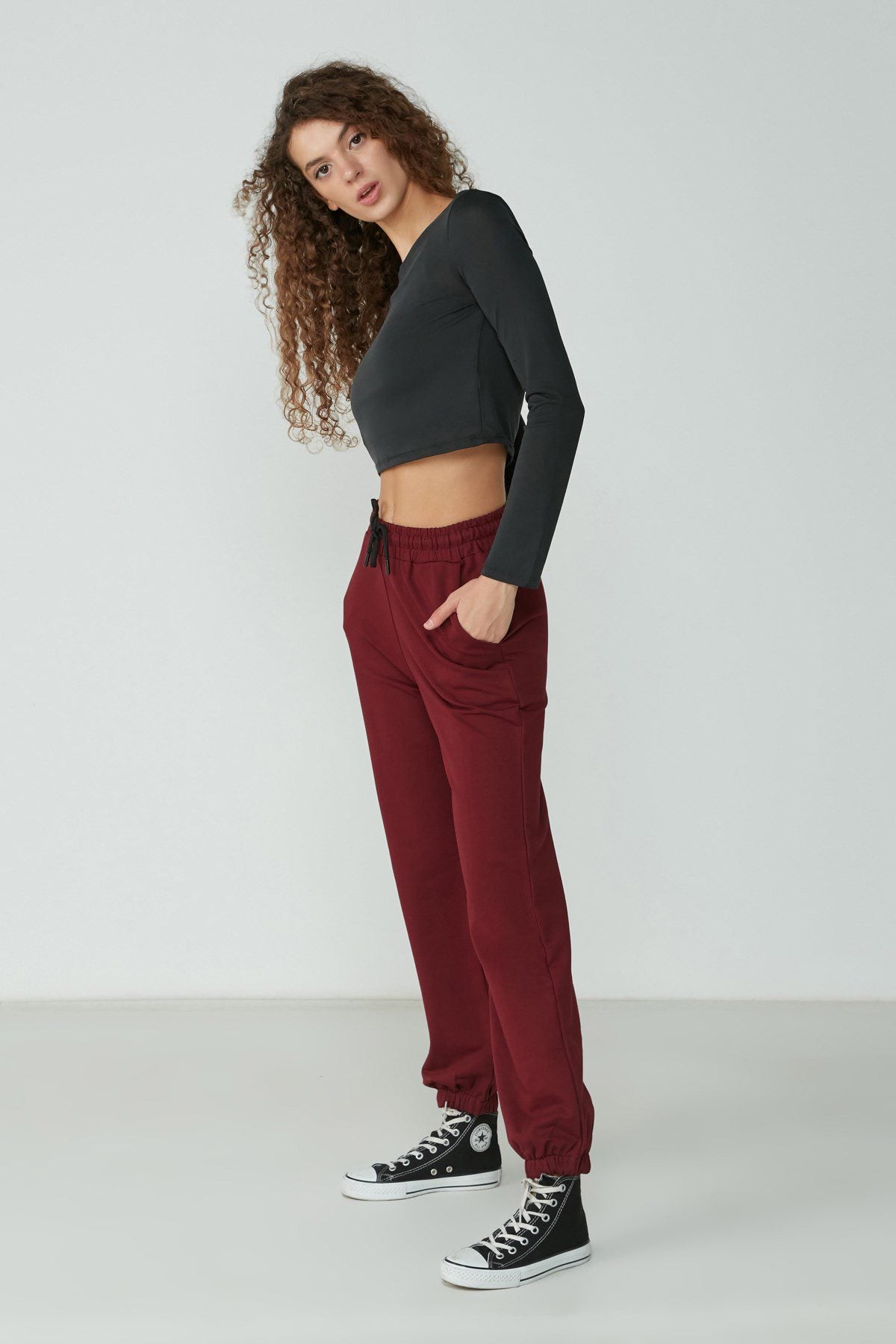 Dehnbare Sport Jogginghose