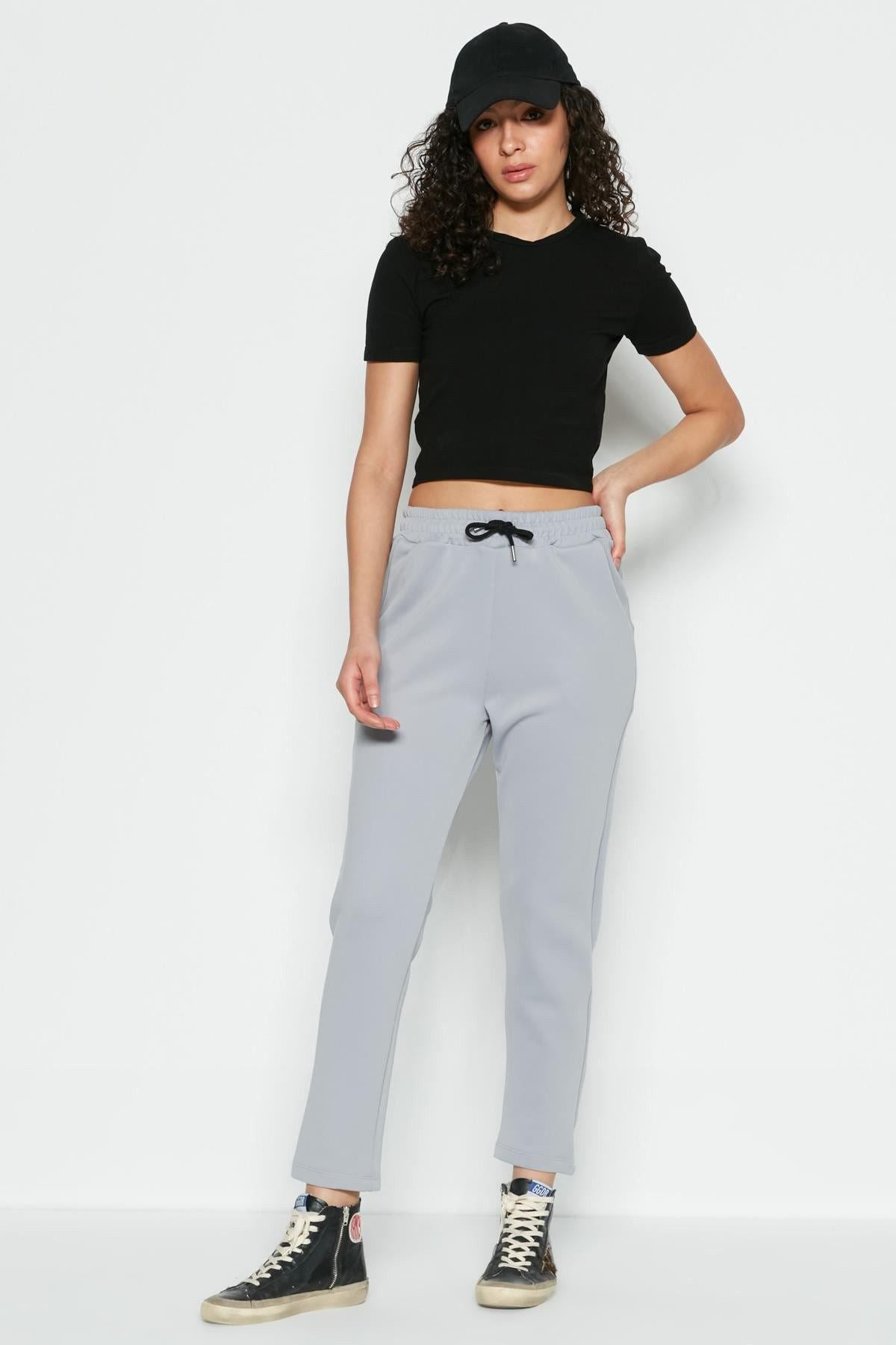Flache Saum Jogginghose