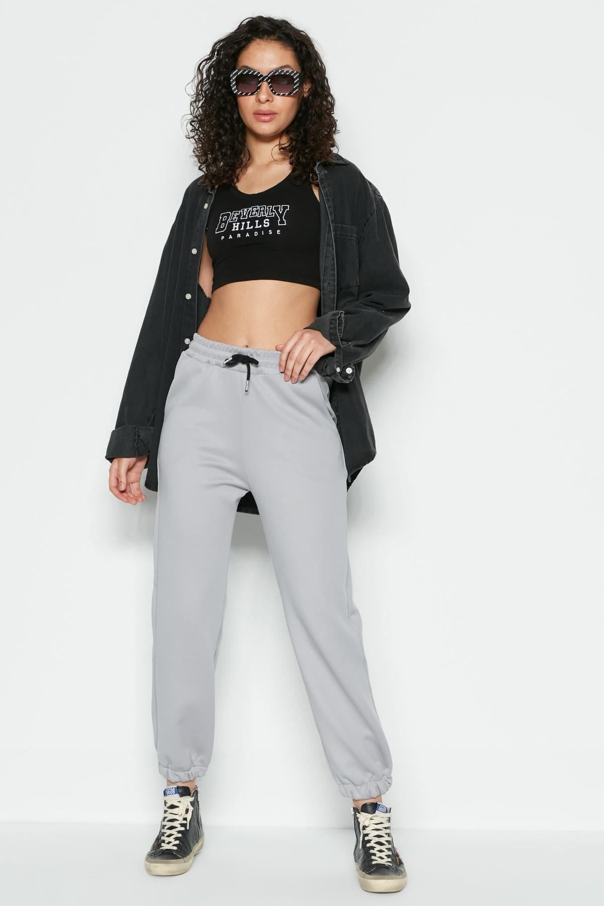Dehnbare Sport Jogginghose