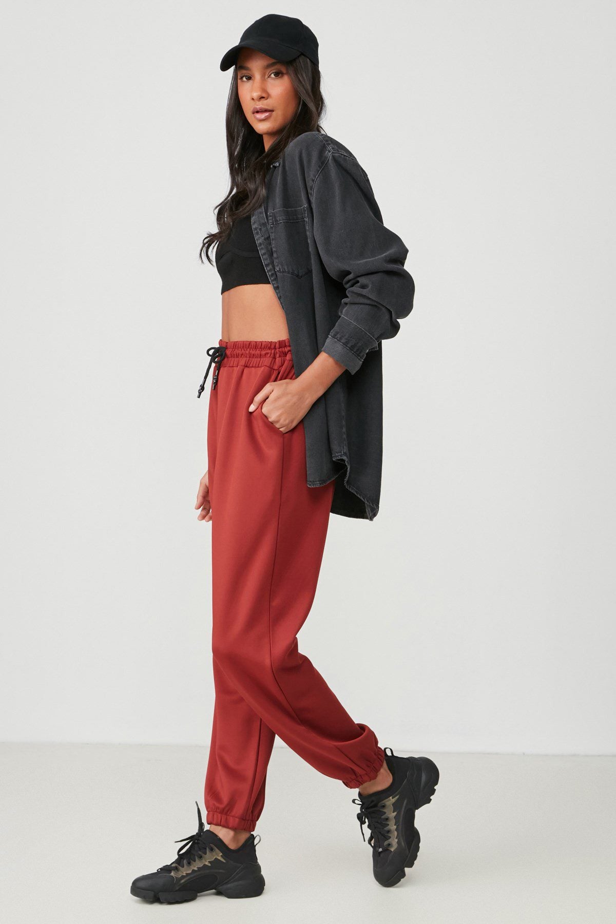 Dehnbare Sport Jogginghose