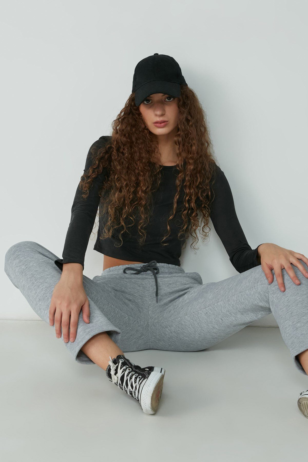 Flache Saum Jogginghose