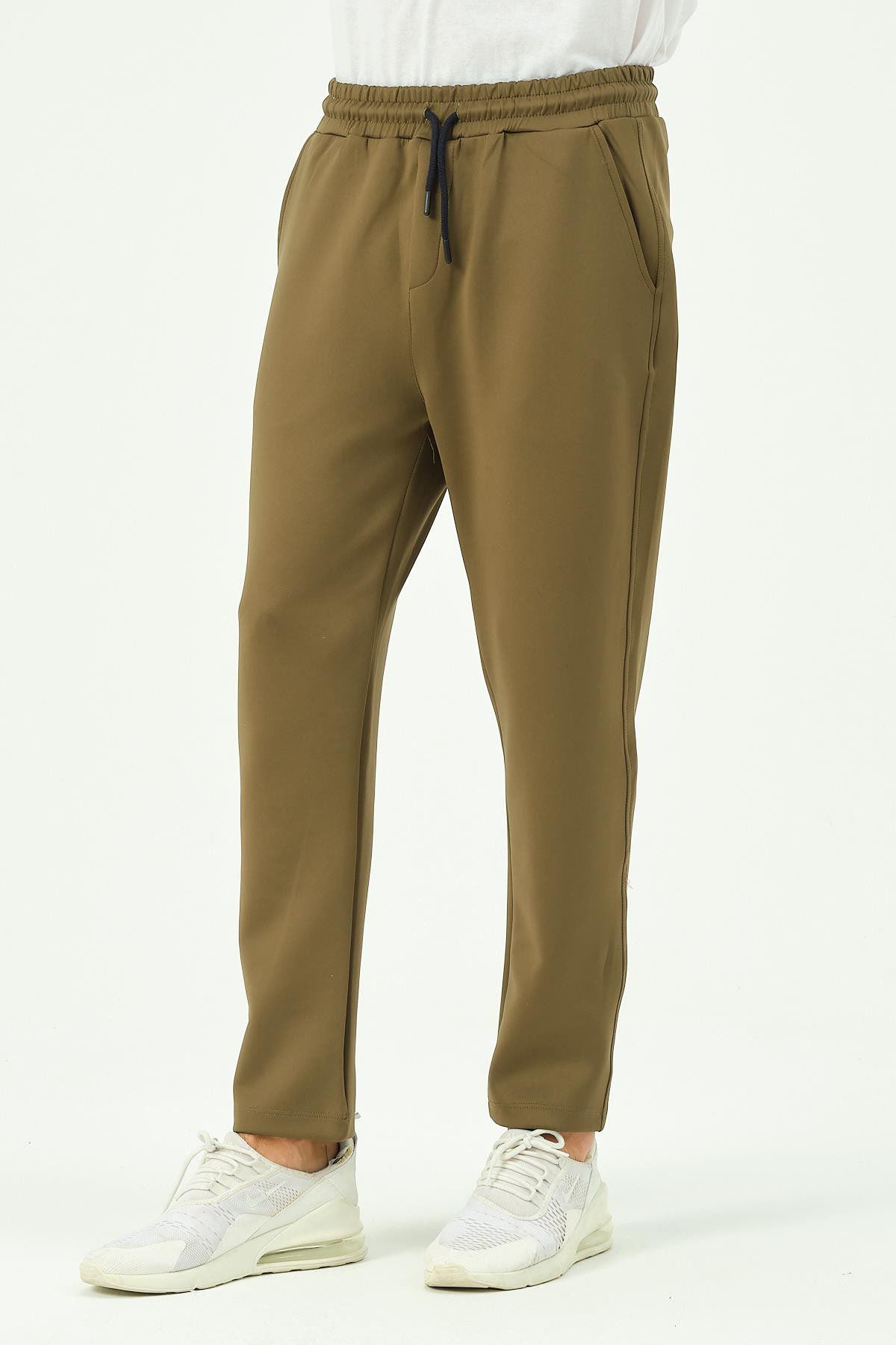 Herren Straight Leg Seitentaschen Jogginghose