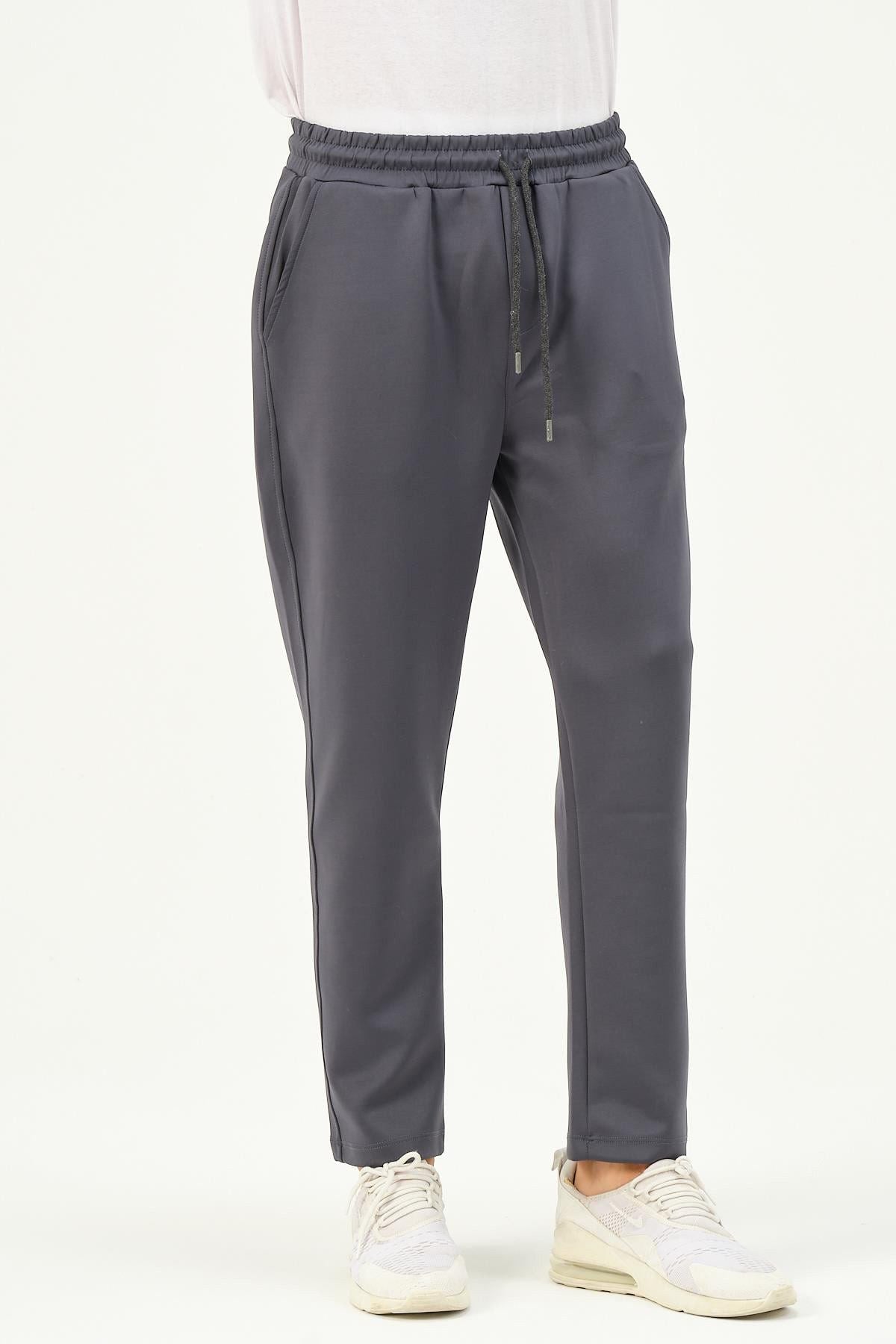 Herren Straight Leg Seitentaschen Jogginghose