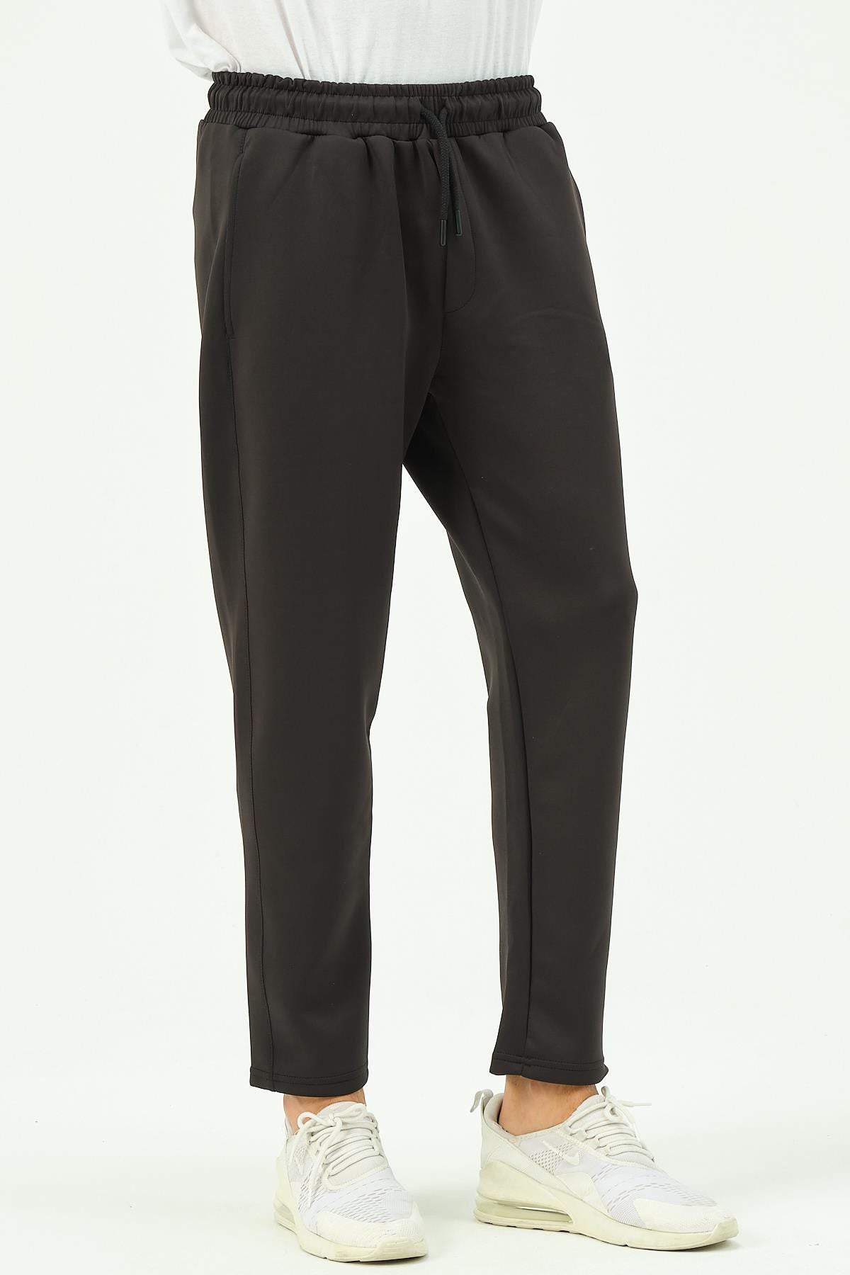 Herren Straight Leg Seitentaschen Jogginghose