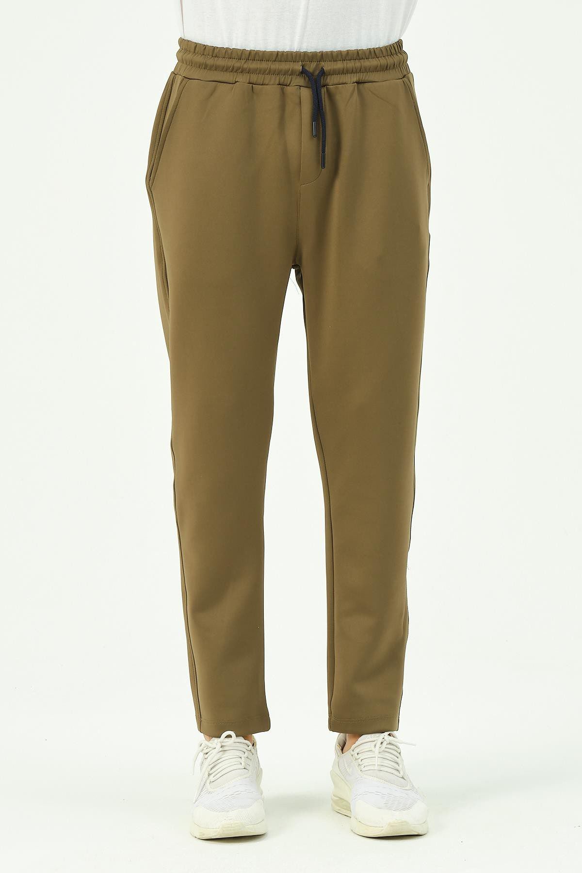 Herren Straight Leg Seitentaschen Jogginghose