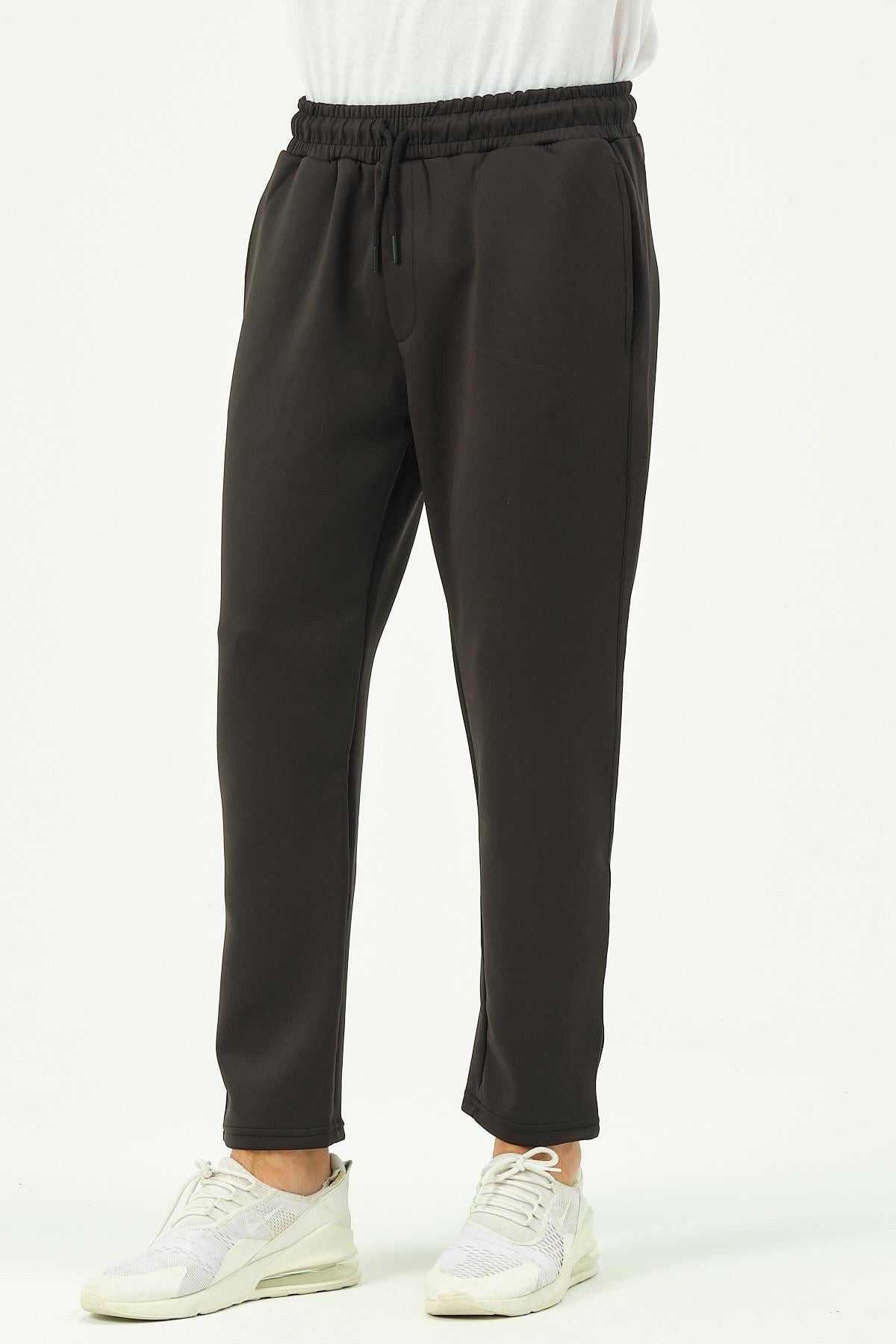 Herren Straight Leg Seitentaschen Jogginghose