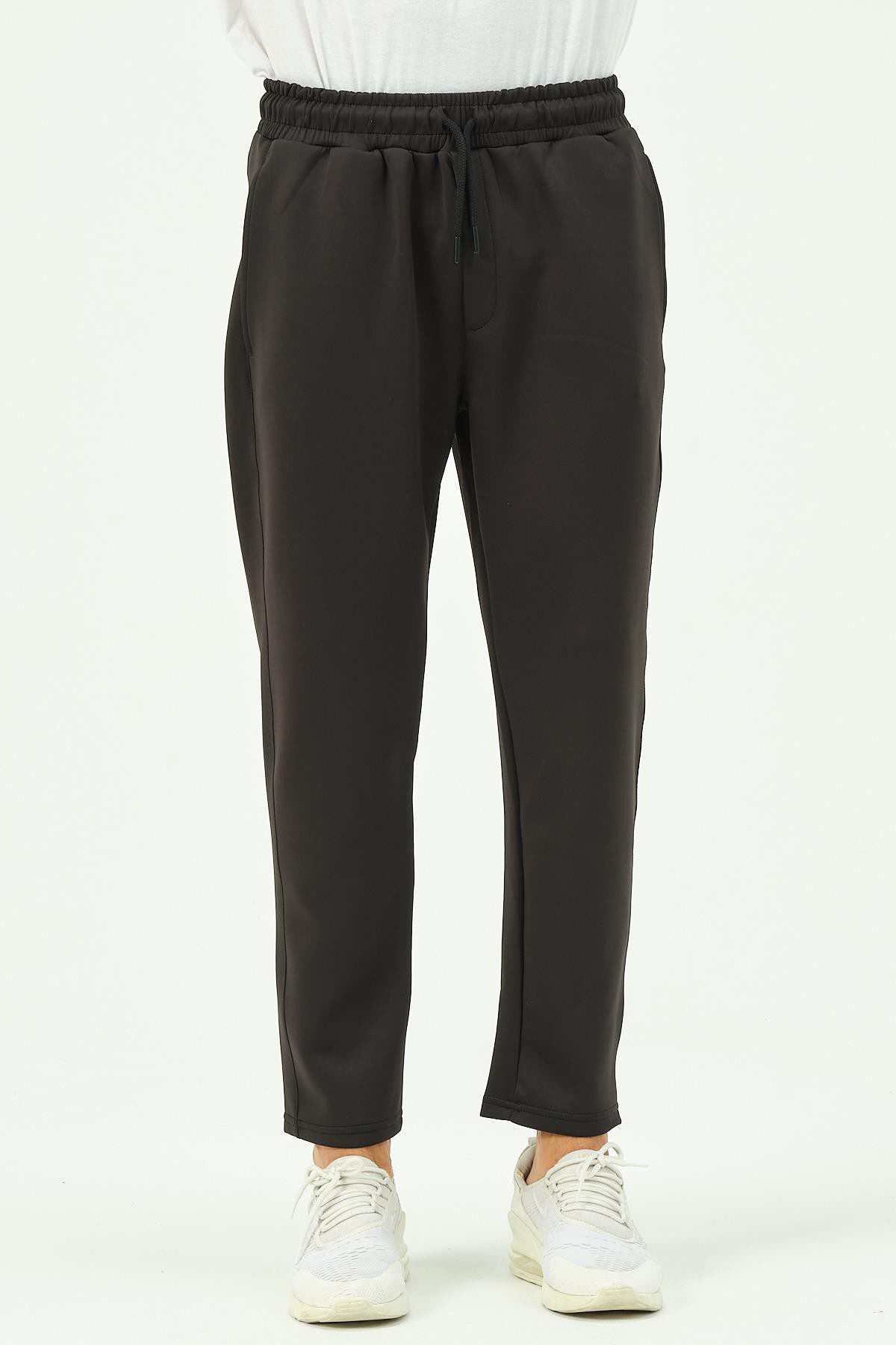Herren Straight Leg Seitentaschen Jogginghose